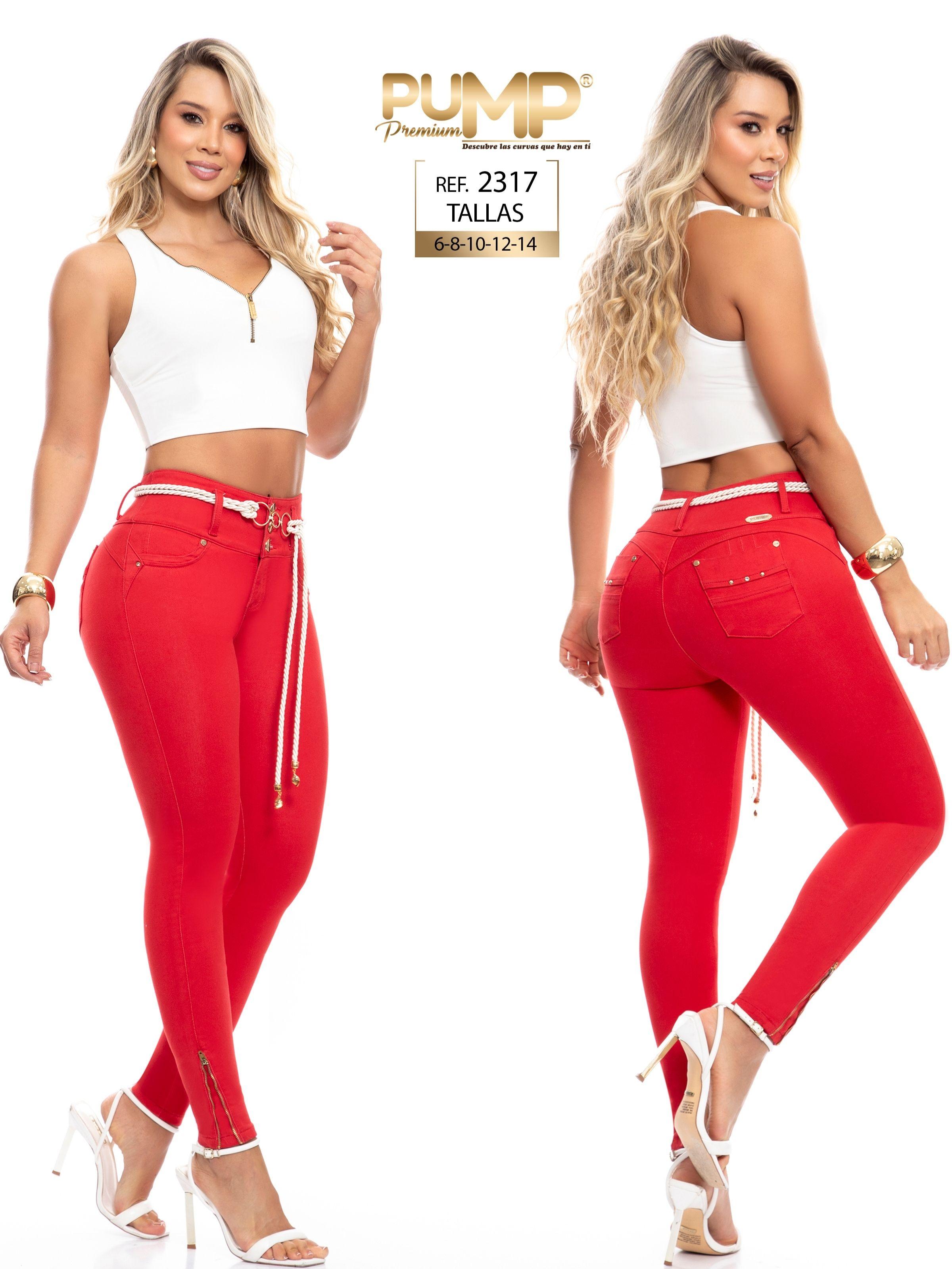 Push Up Jeans with Pockets