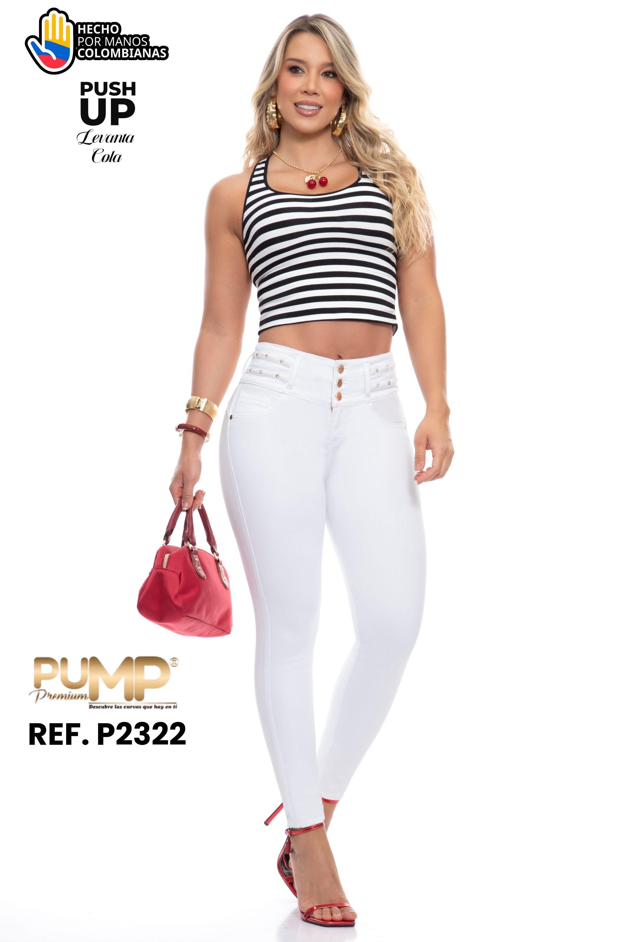 Push Up Jeans with Pockets