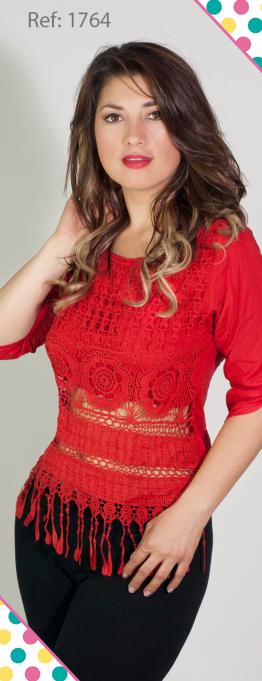 Blusa latina. Blusa latina.