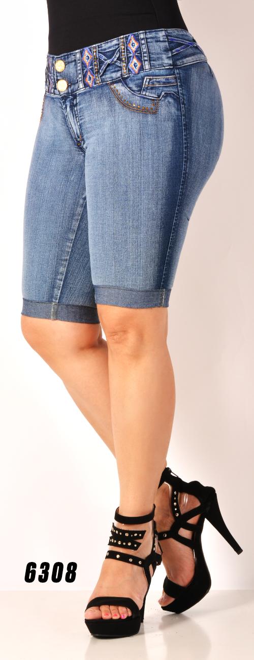 Jean Capri de moda Colombiano Jean Capri de moda Colombiano