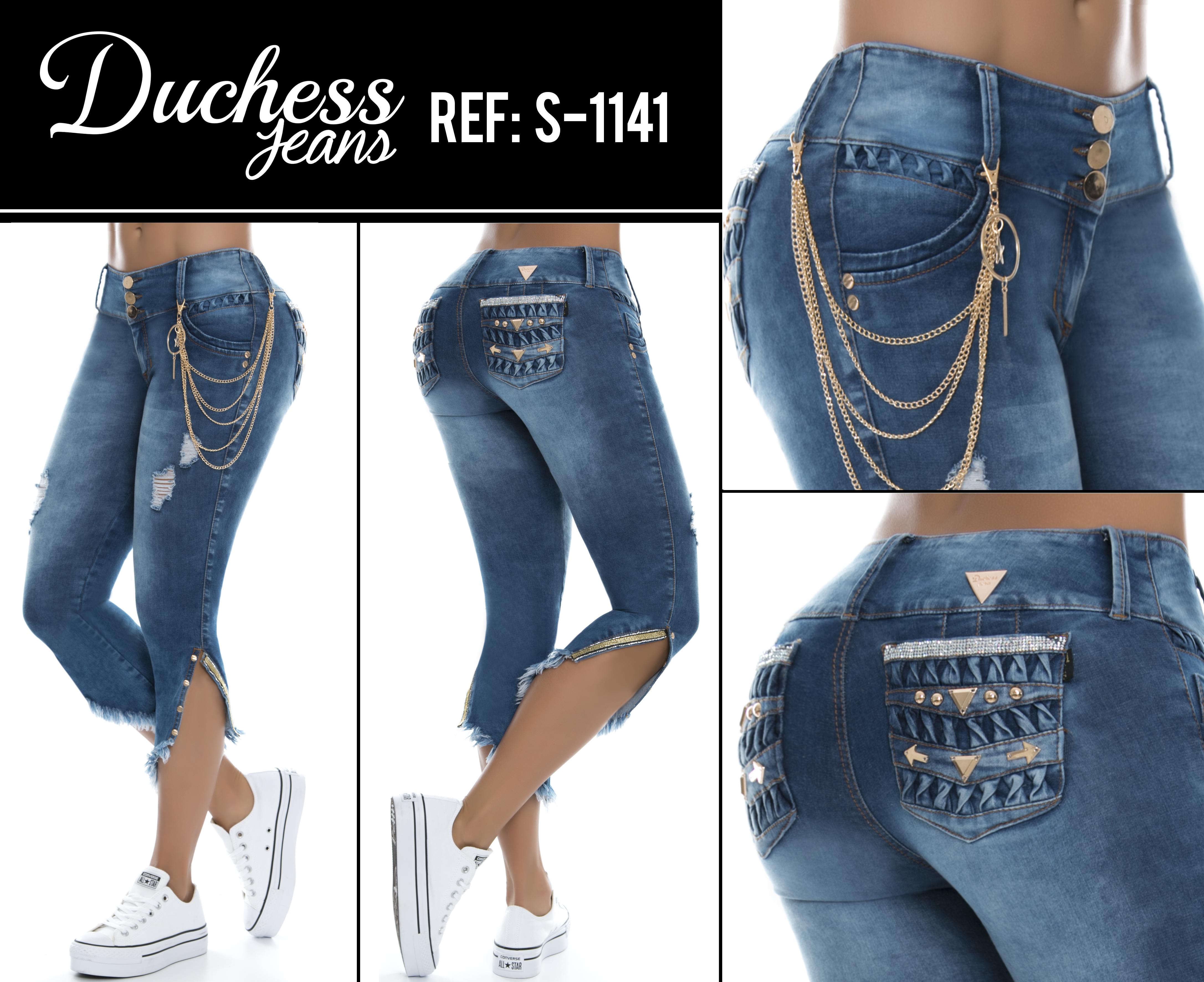 Comprar Jean corto Con bolsillos, abertura lateral en botas