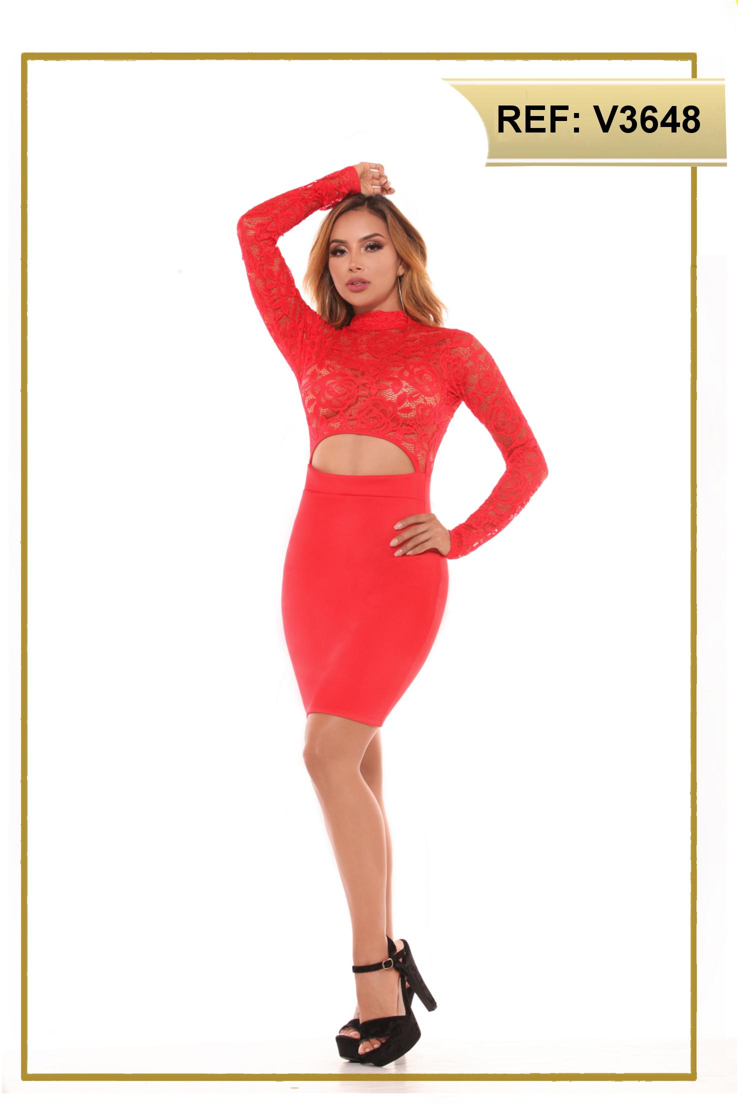 Vestido Colombiano Marca Cereza con Diseño exclusivo, Corto y con Espalda Descubierta que lo hace super sexy y llamativo Vestido Colombiano Marca Cereza con Diseño exclusivo, Corto y con Espalda Descubierta que lo hace super sexy y llamativo