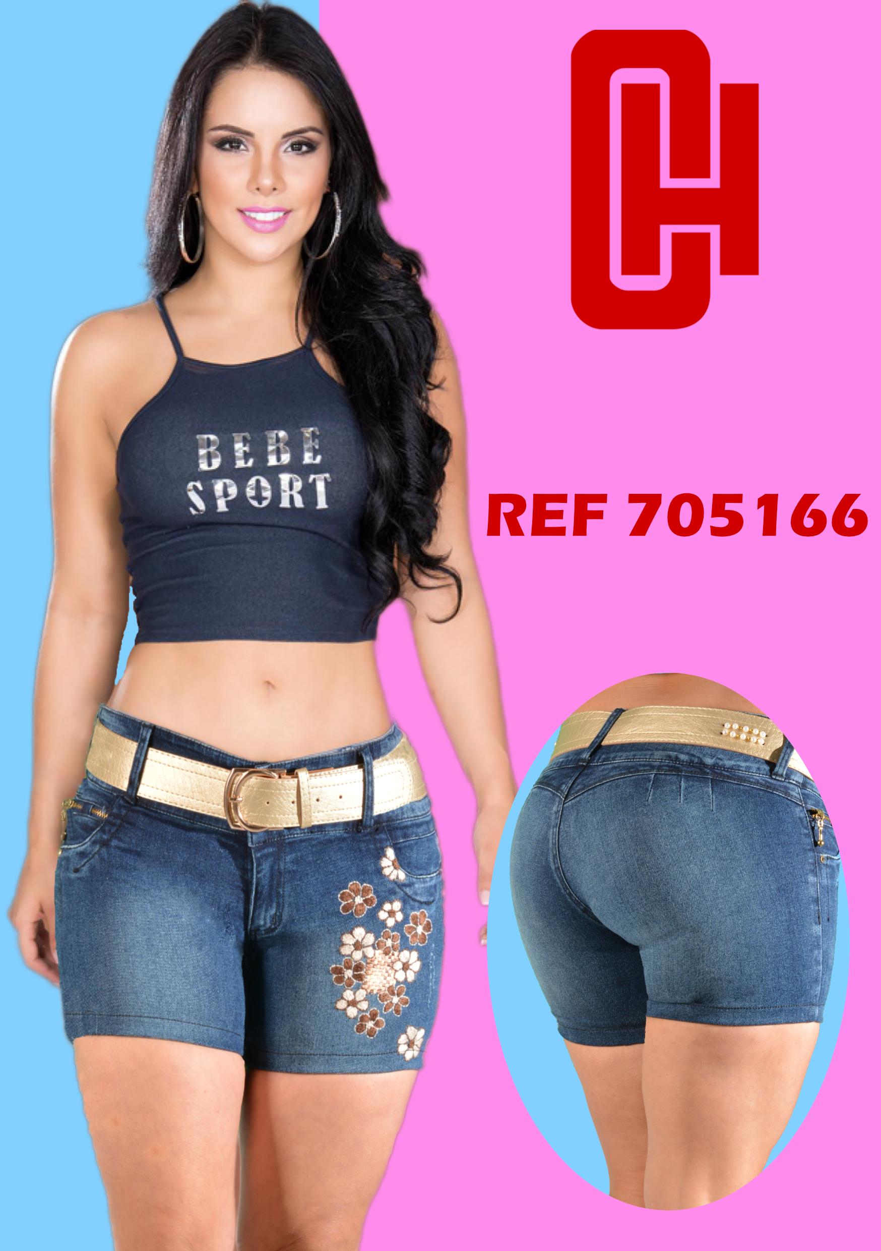 Short en Jean Colombiano Push up Short en Jean Colombiano Push up