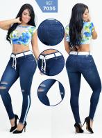 Jean Vaquero Rakket Levantacola Diseño y Moda Colombiana Jean Vaquero Rakket Levantacola Diseño y Moda Colombiana