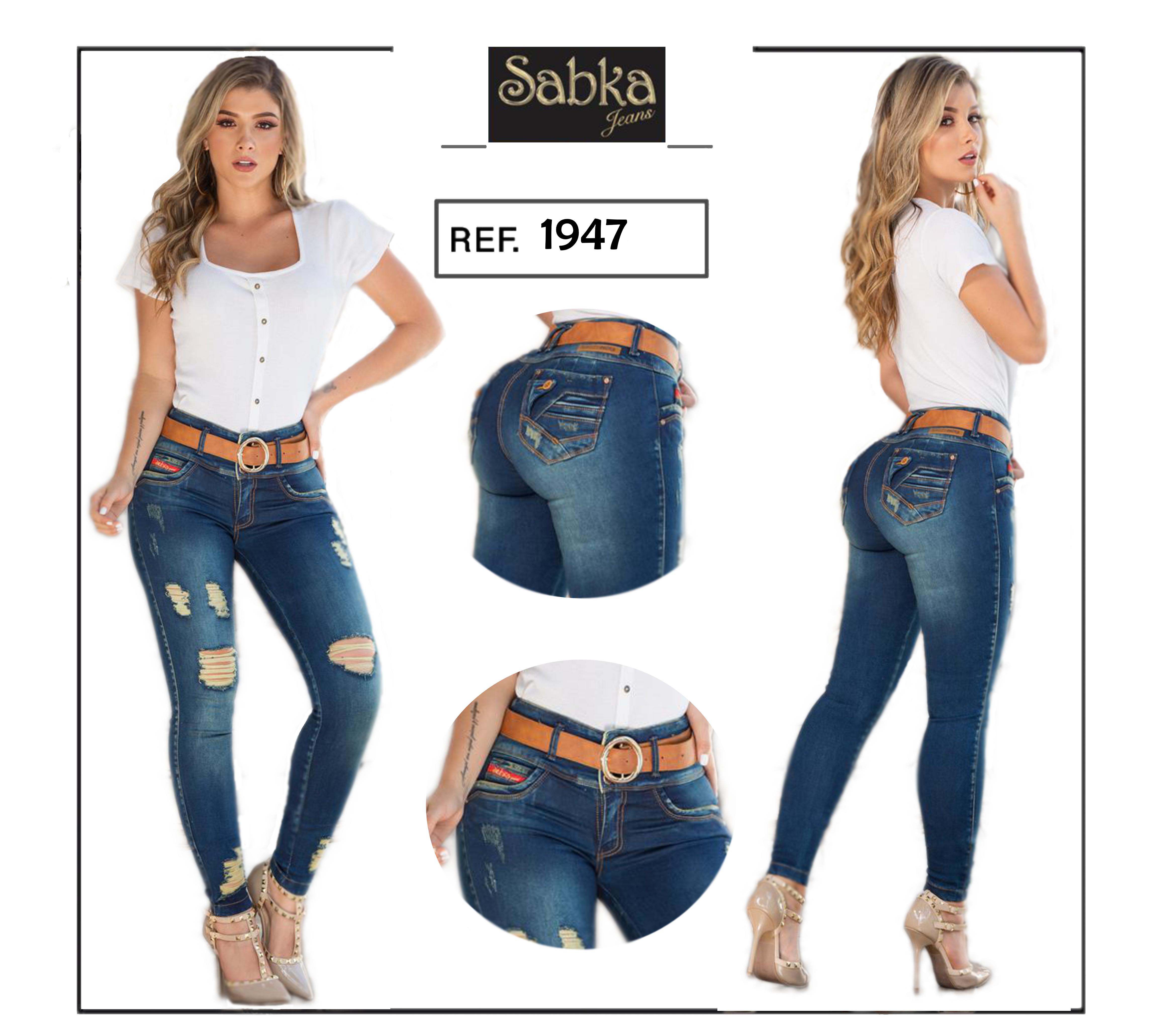 Comprar Jeans Colombianos Para Dama Push Up Perfect fit.
