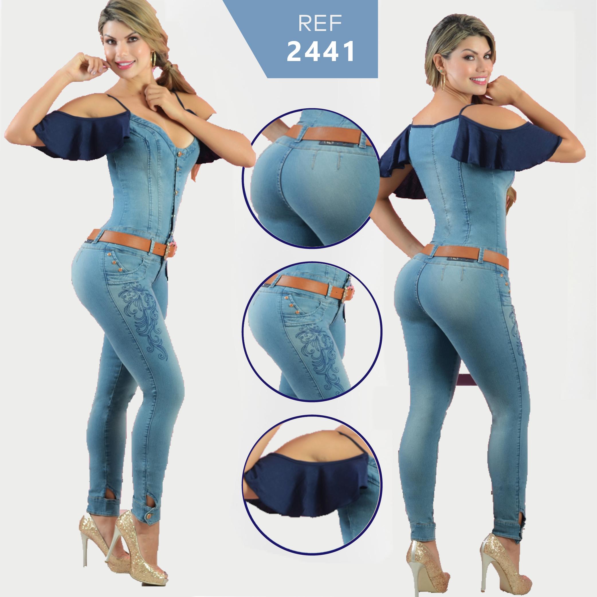 Enterizo en Jean Levantacola Colombiano Enterizo en Jean Levantacola Colombiano