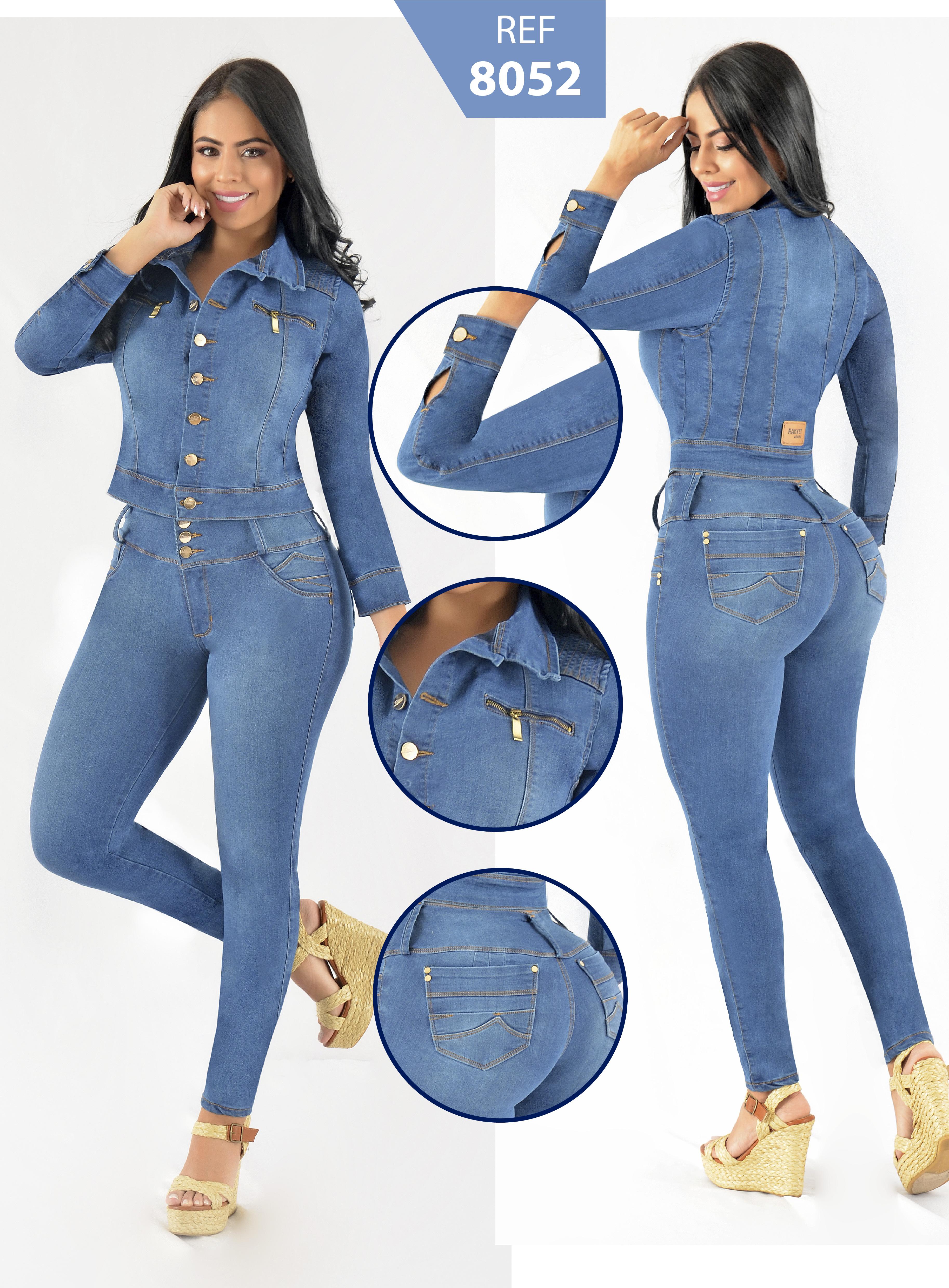 Conjunto Colombiano de Moda Pantalon y Chaqueta Conjunto Colombiano de Moda Pantalon y Chaqueta