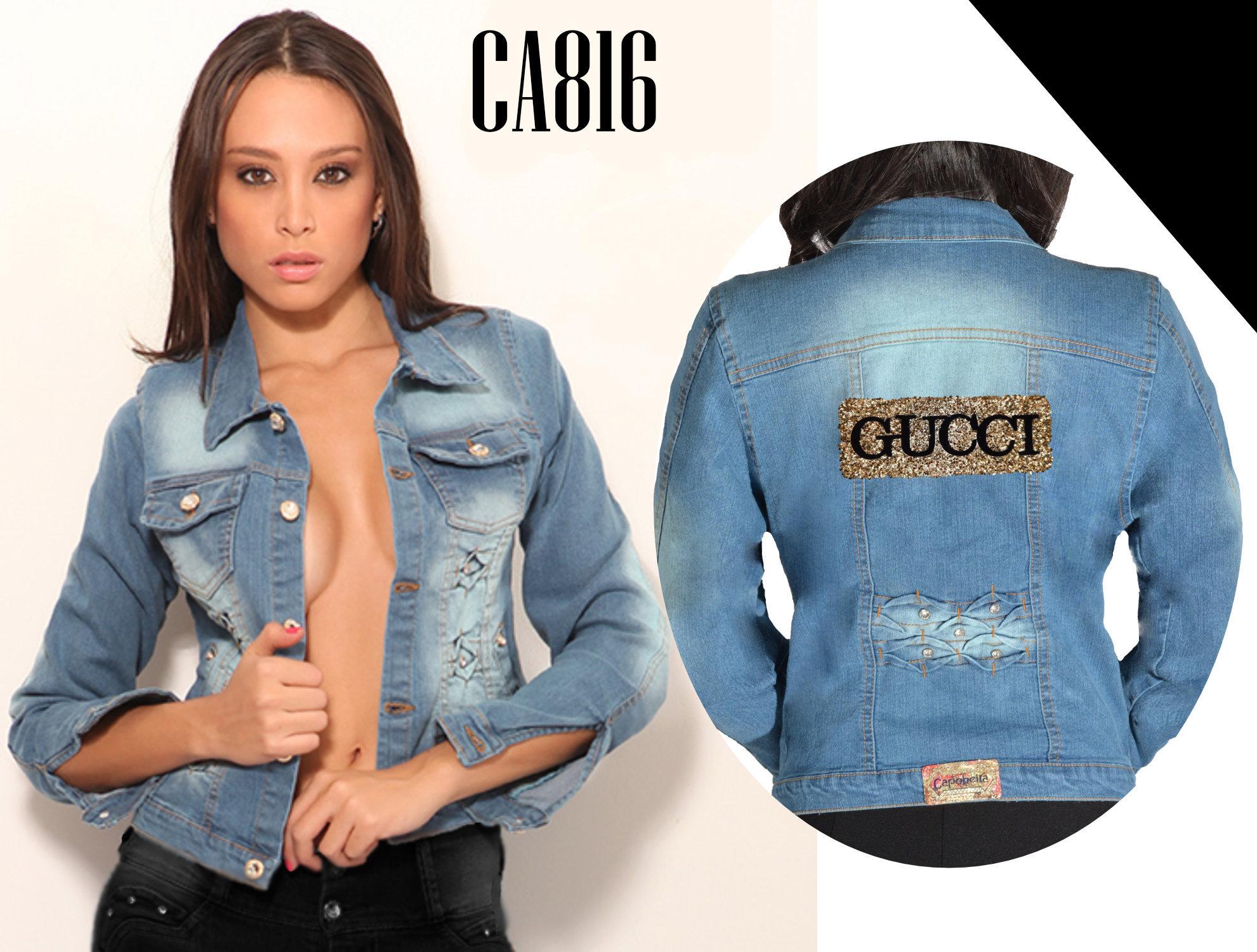 Chaqueta Colombiana estilo Vaquero Tela Indigo Chaqueta Colombiana estilo Vaquero Tela Indigo