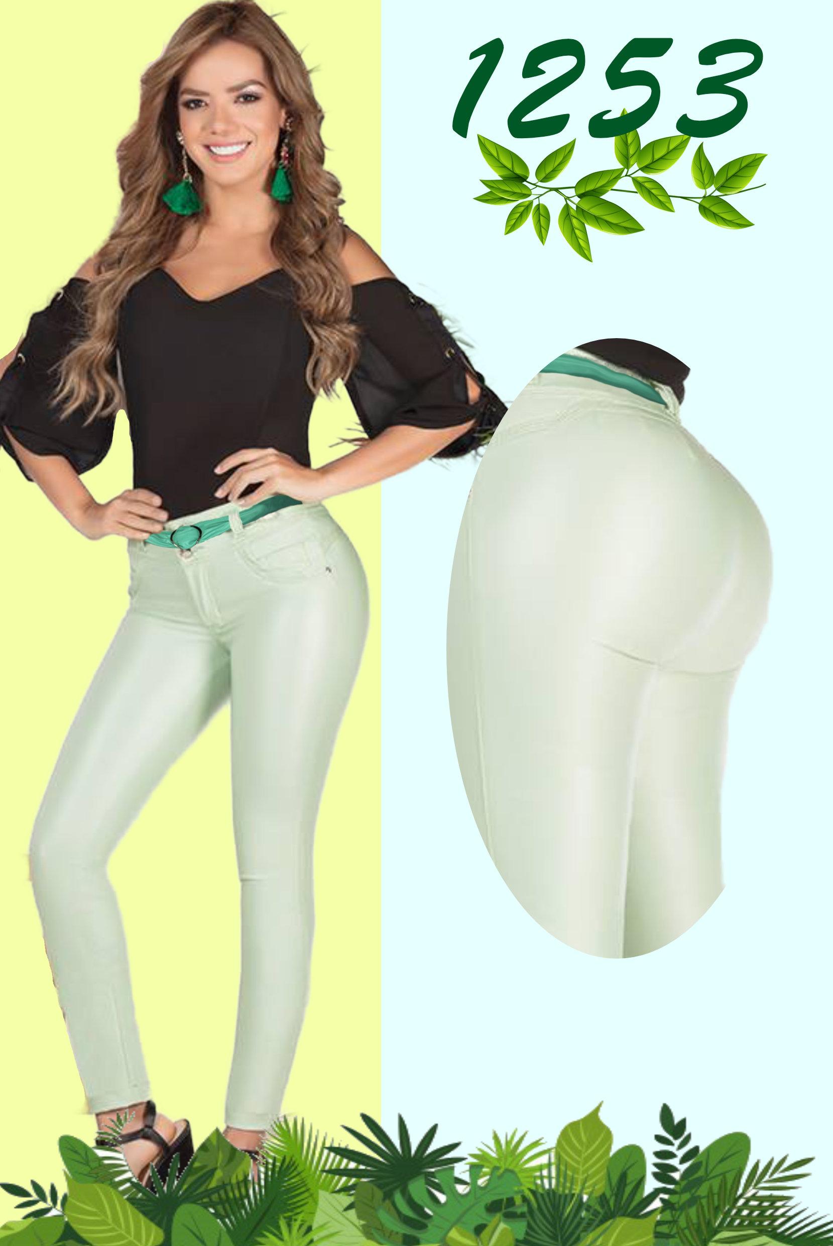 Pantalon Dama Estilo Cuerina Pantalon Dama Estilo Cuerina