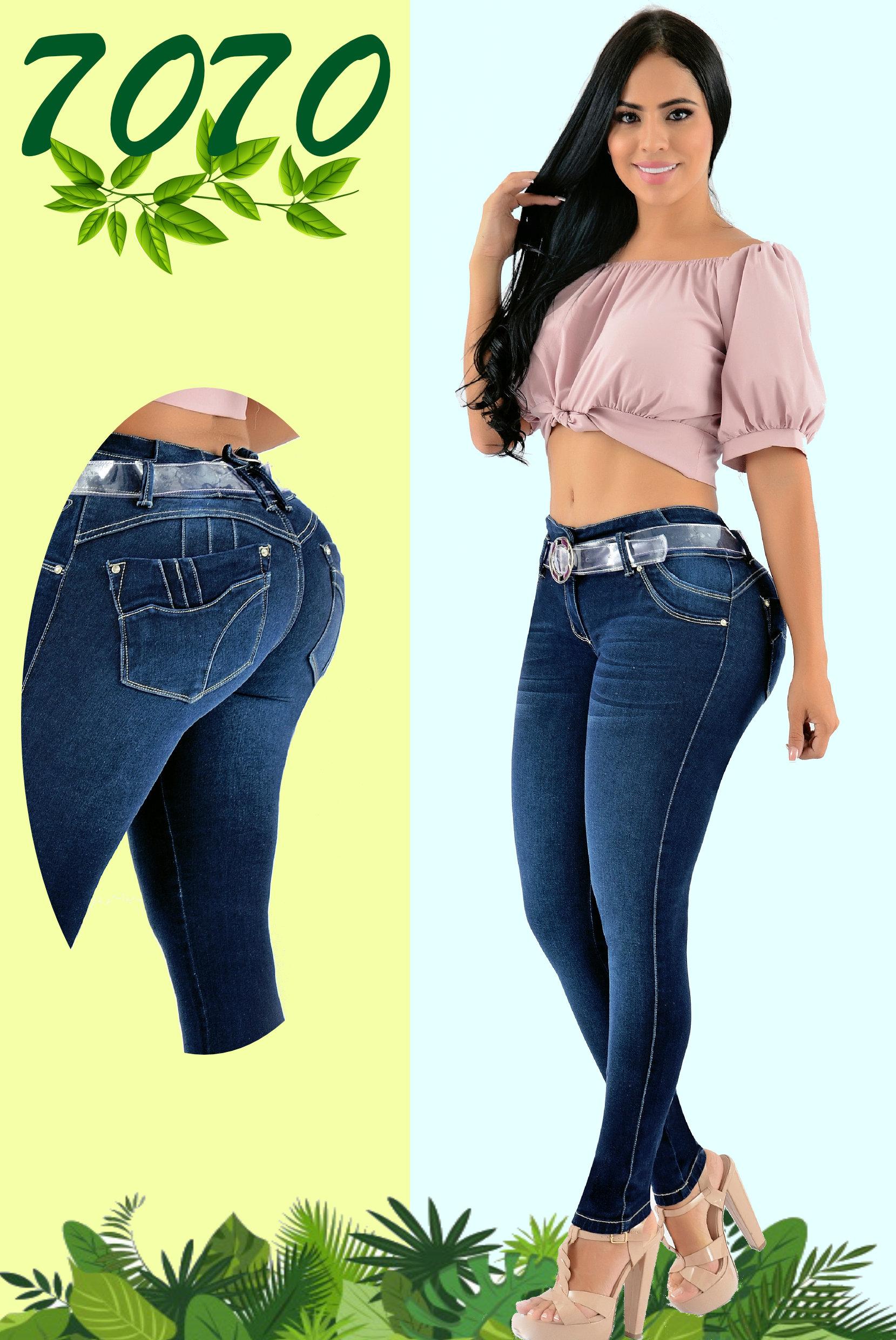Comprar jeans vaqueros colombianos levantacola