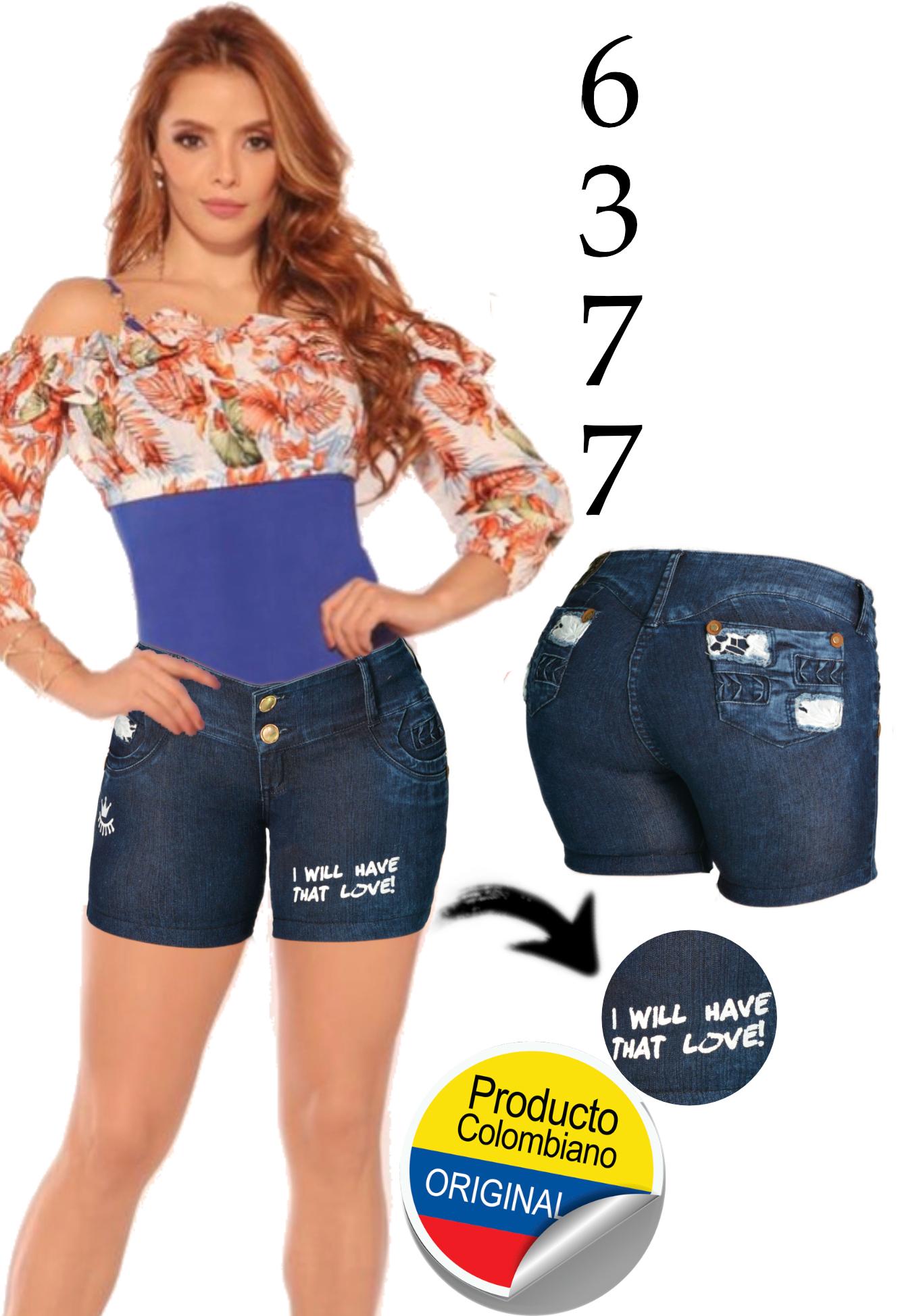 SHORT LEVANTACOLA COLOMBIANO SHORT LEVANTACOLA COLOMBIANO