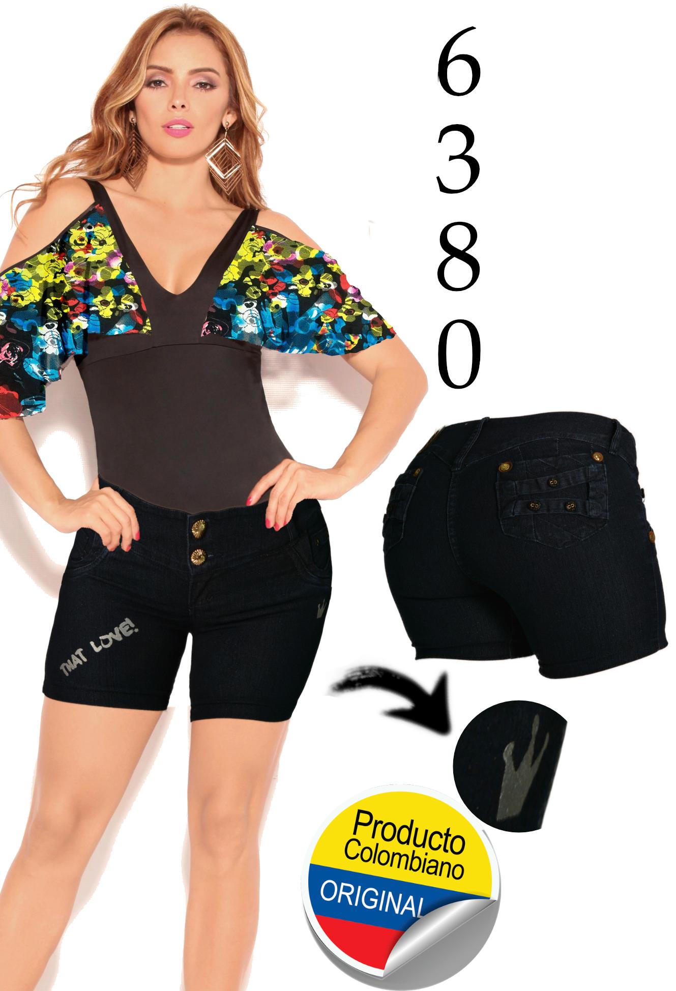 SHORT COLOMBIANO LEVANTACOLA CON BOLSILLOS SHORT COLOMBIANO LEVANTACOLA CON BOLSILLOS