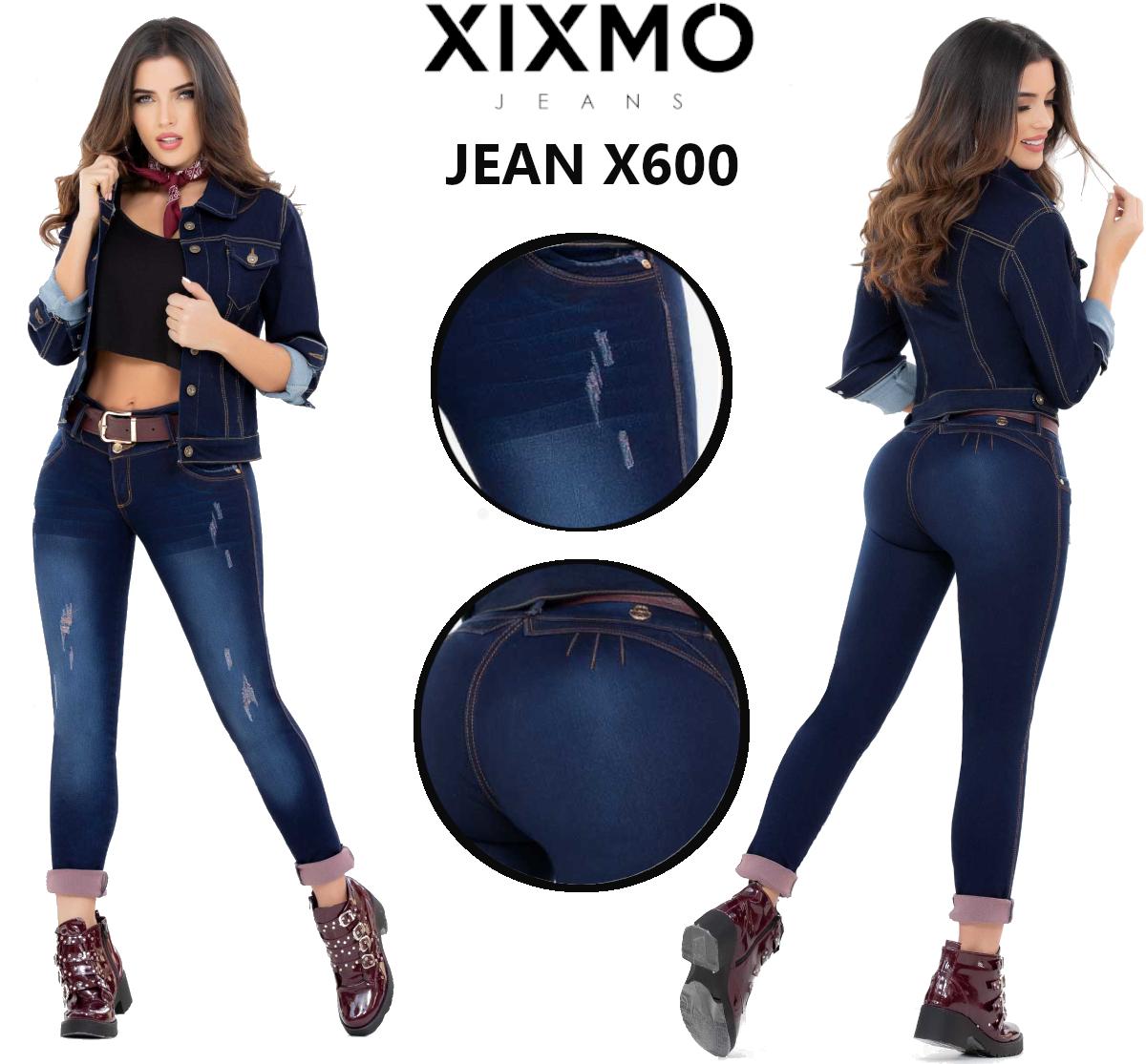 Comprar Jean Push Up Colombiano de Moda con realce