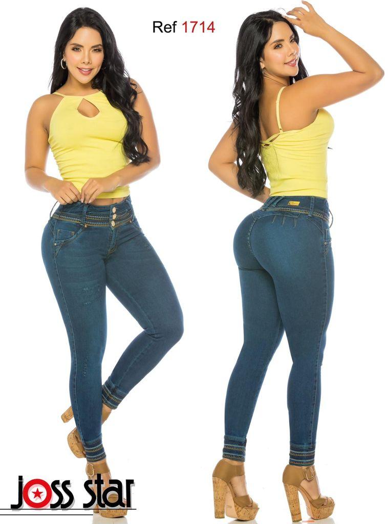 Jeans colombianos push up de moda