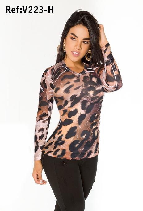 Comprar Tigre Blusa Sexy Dama