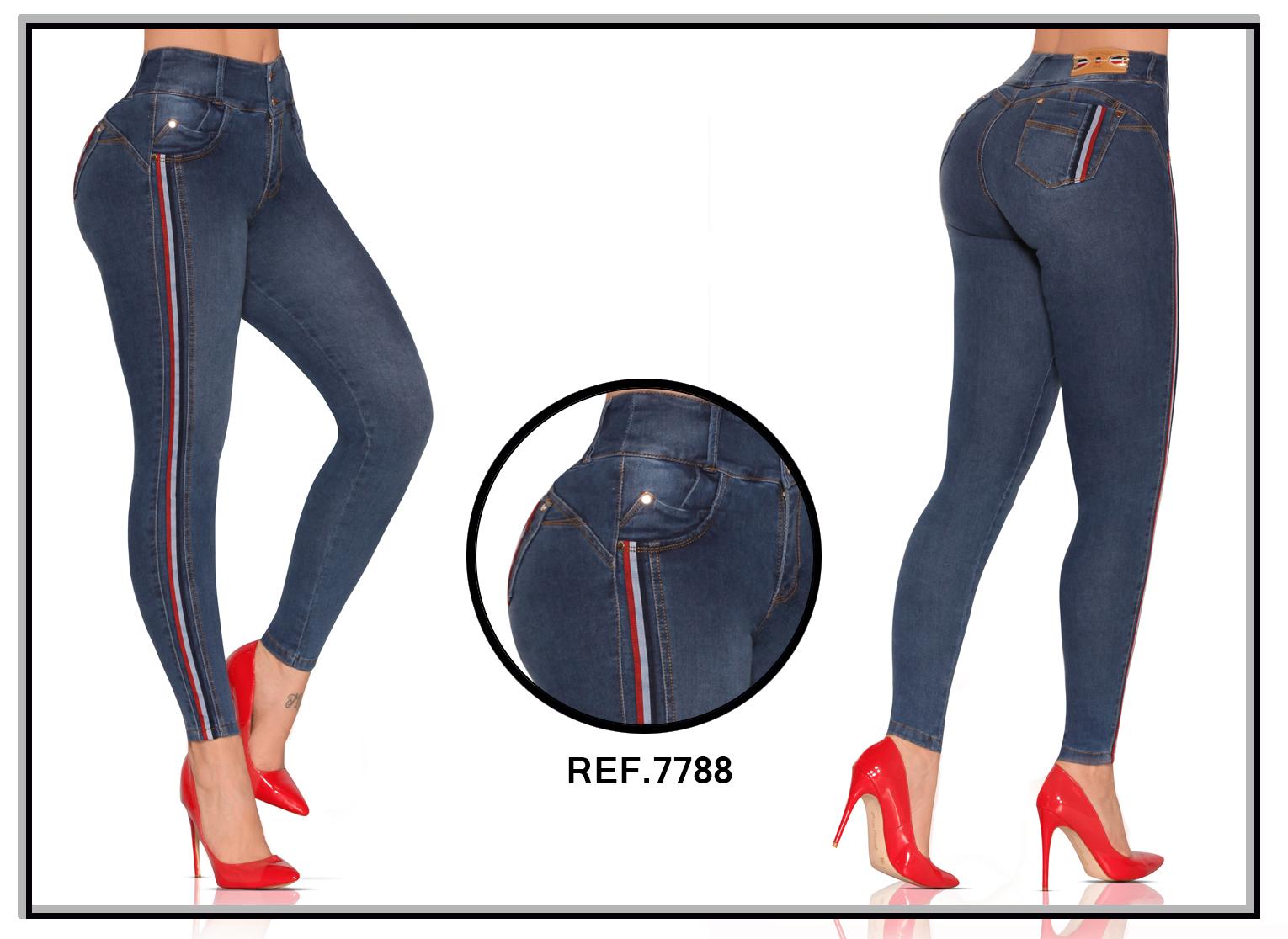 Pantalon Jean Colombiano Levantacola Pantalon Jean Colombiano Levantacola