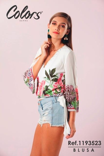 Blusa Manga Larga Colombiana Blusa Manga Larga Colombiana