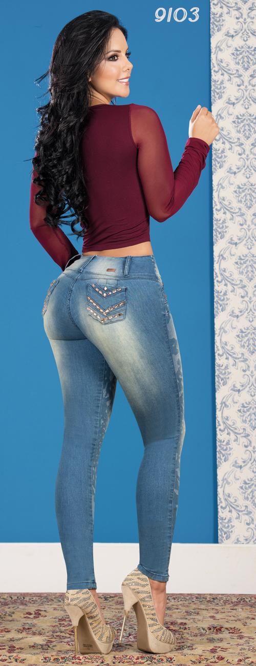 Comprar Jeans Levantacola Colombiano 