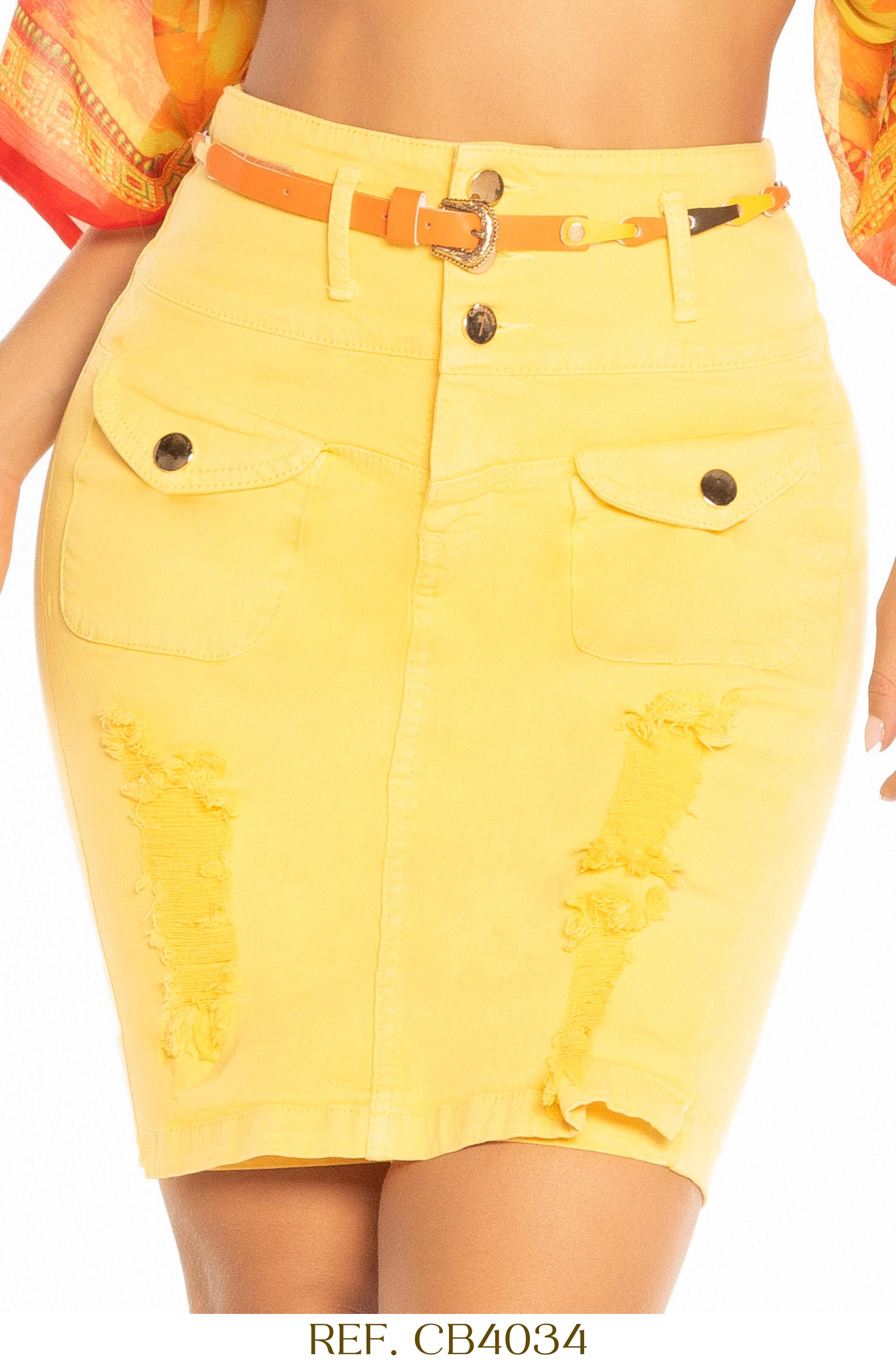 Comprar Falda Short push up colombiano