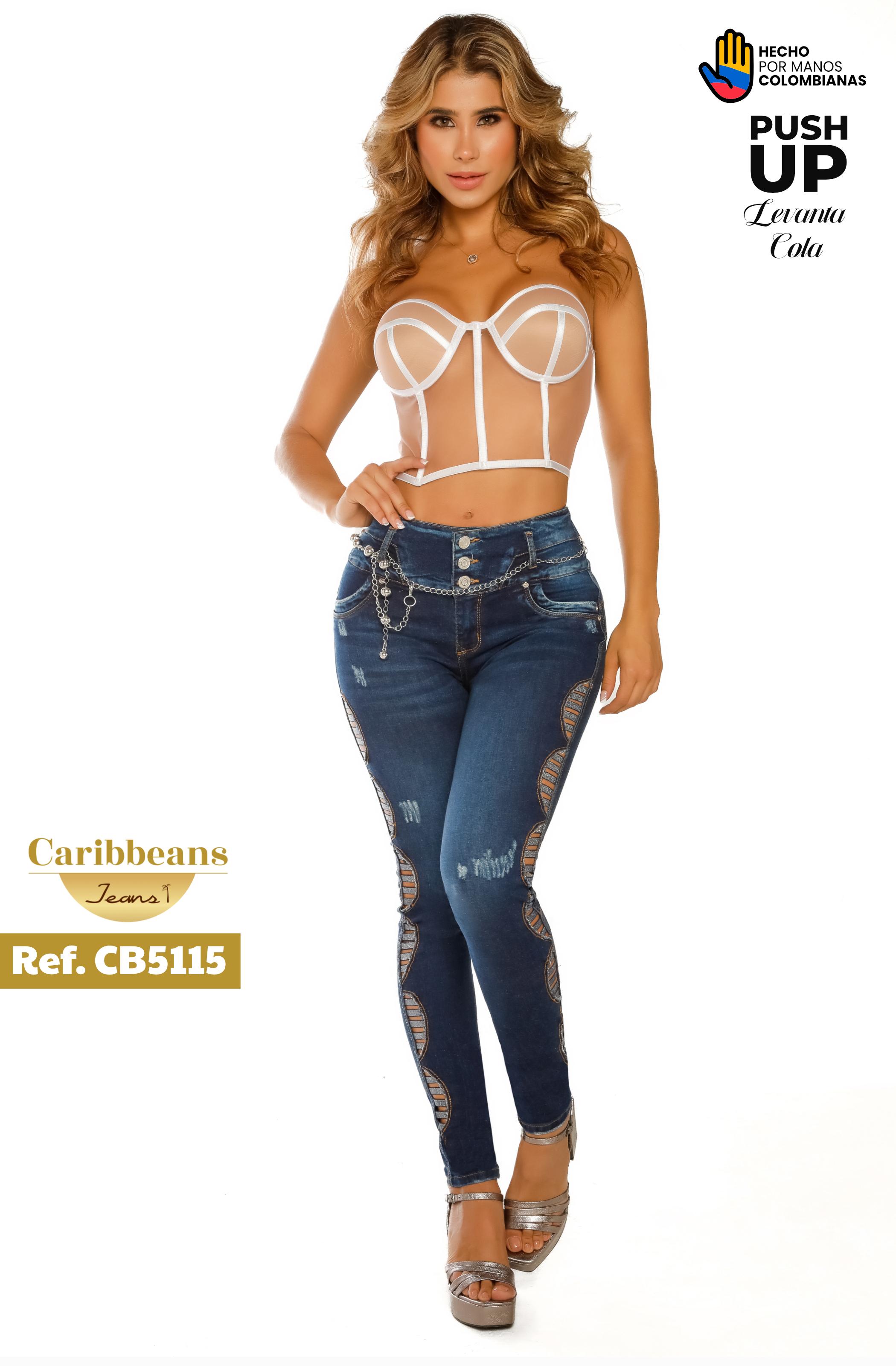 Comprar Jean Push Up Levantacola Colombiano