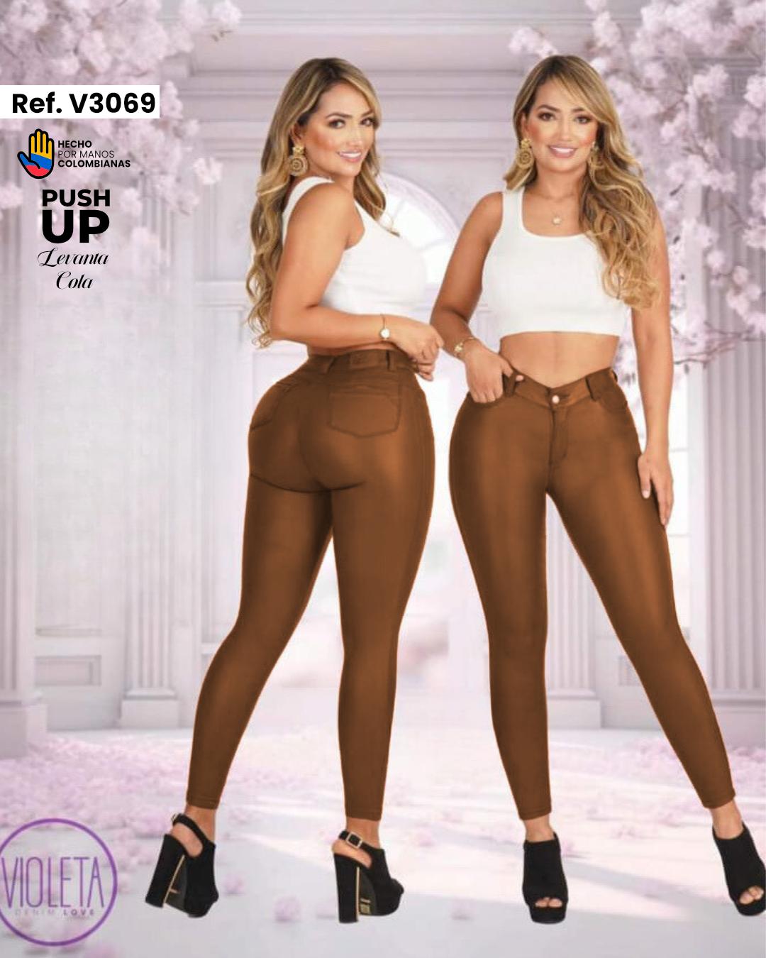 Comprar Pantalón para dama tipo cuero 