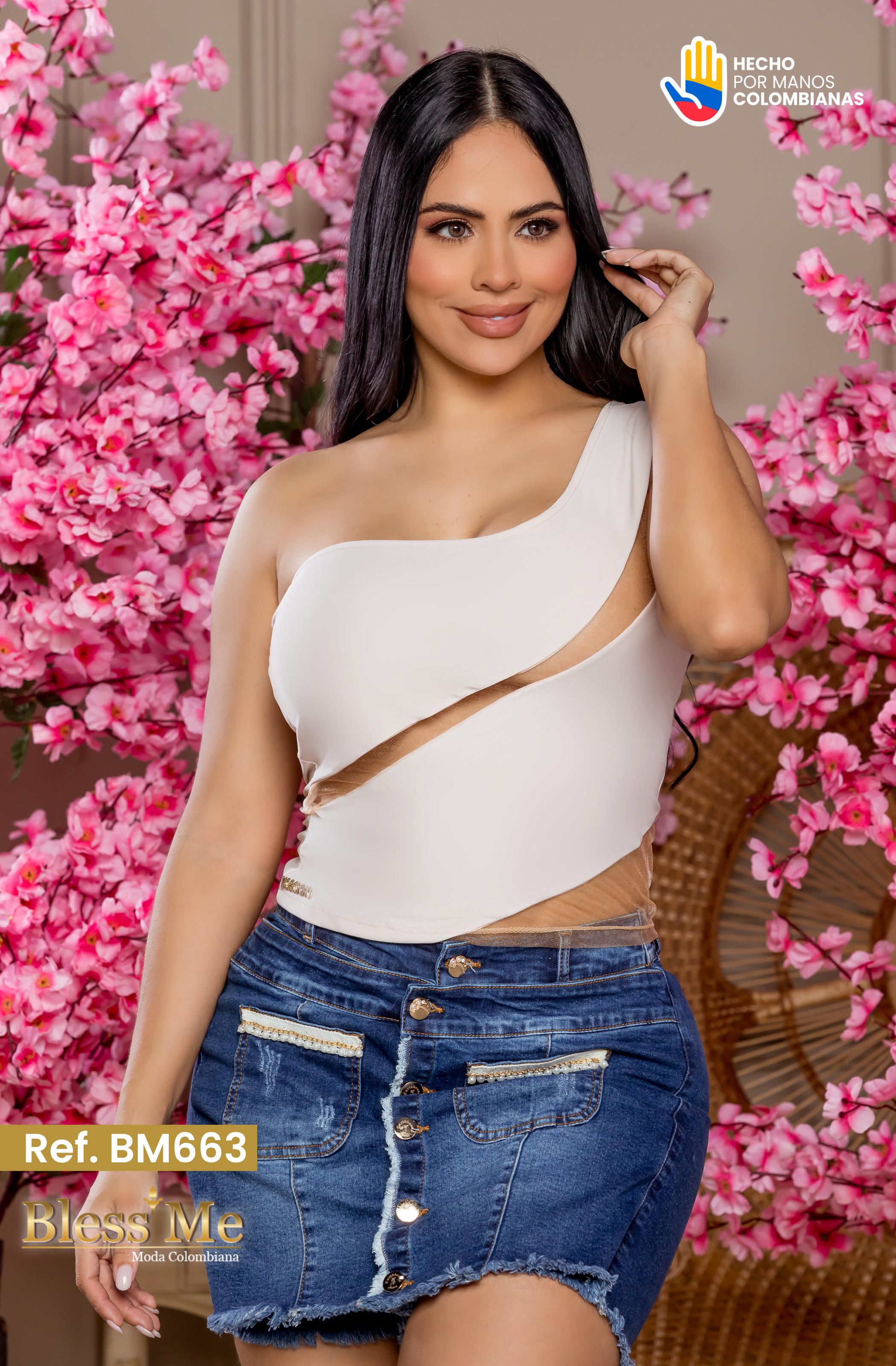 Comprar Blusa Sexy Colombiana con Hombro descubierto