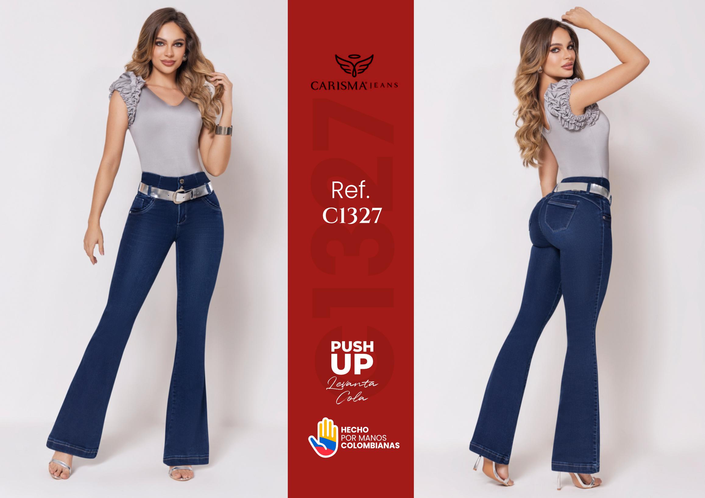 Comprar Jean Bota Campana Push Up Levantacola