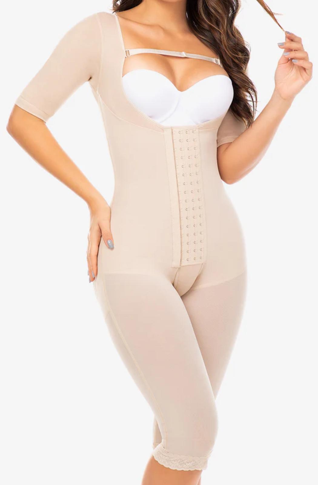 Comprar Faja Postquirúrgica Tipo Capri con Mangas