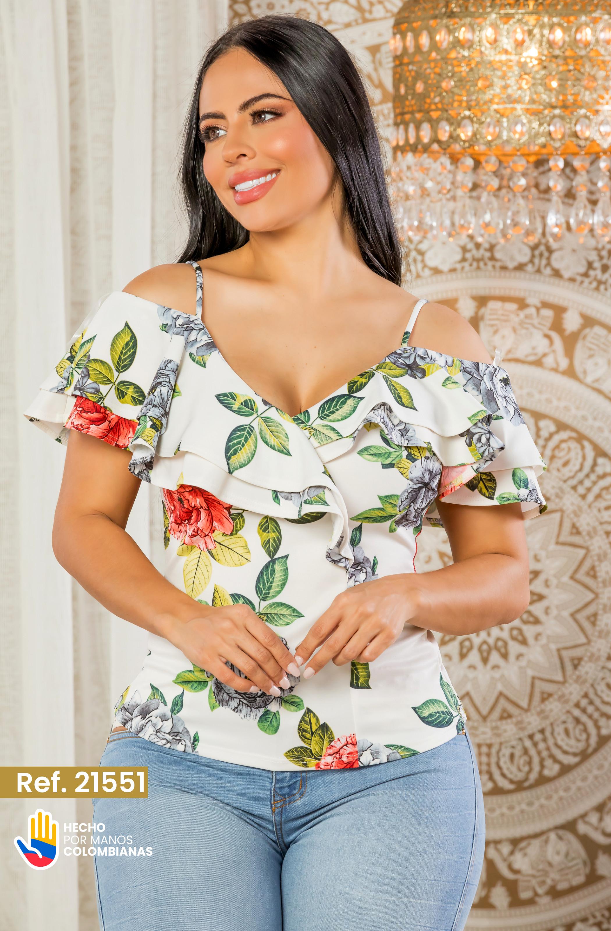Comprar Hermosa Blusa Americana Con Diseño unico y exclusivo 