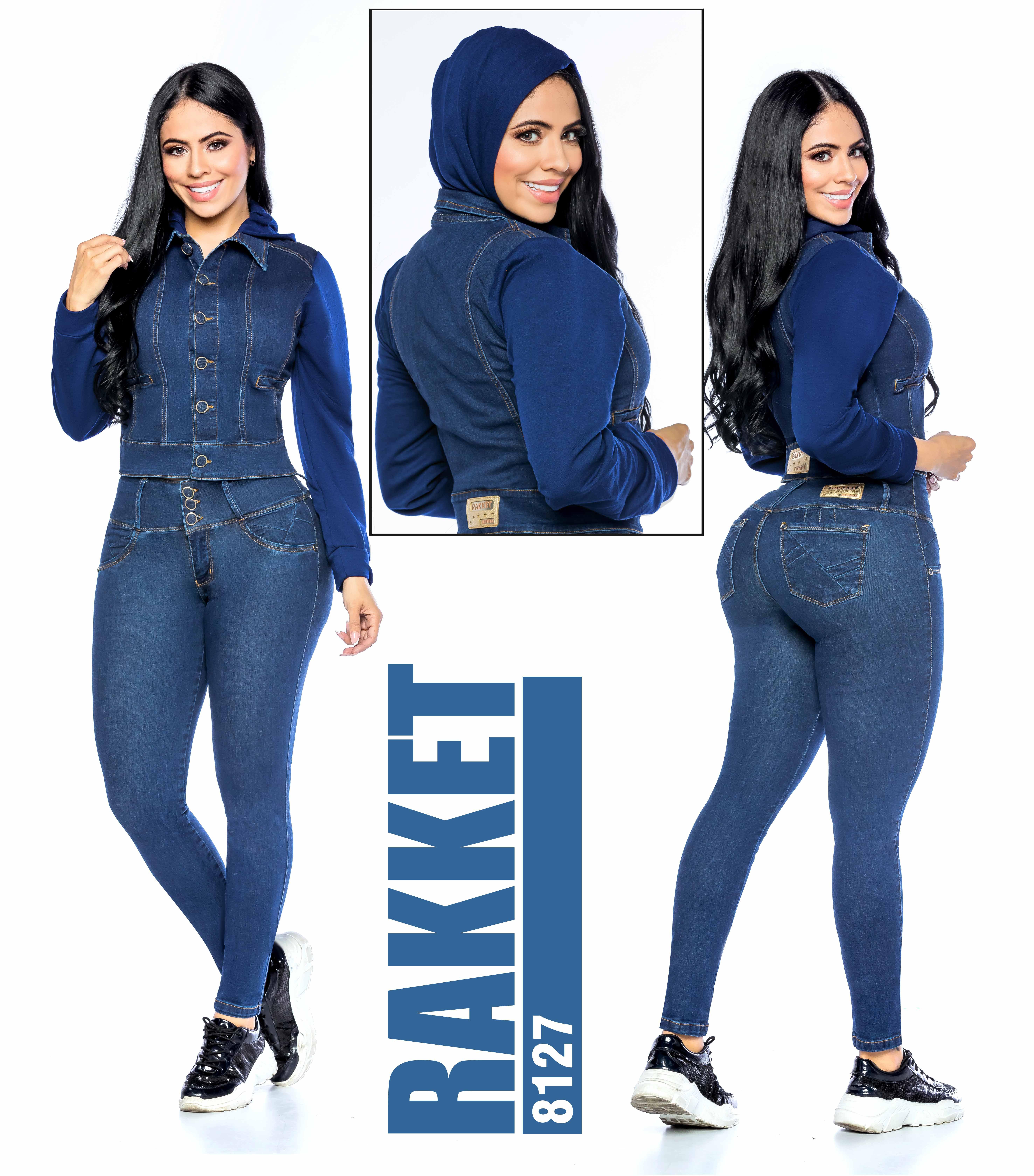 Comprar Conjunto de Jean Push Up y Chaqueta 