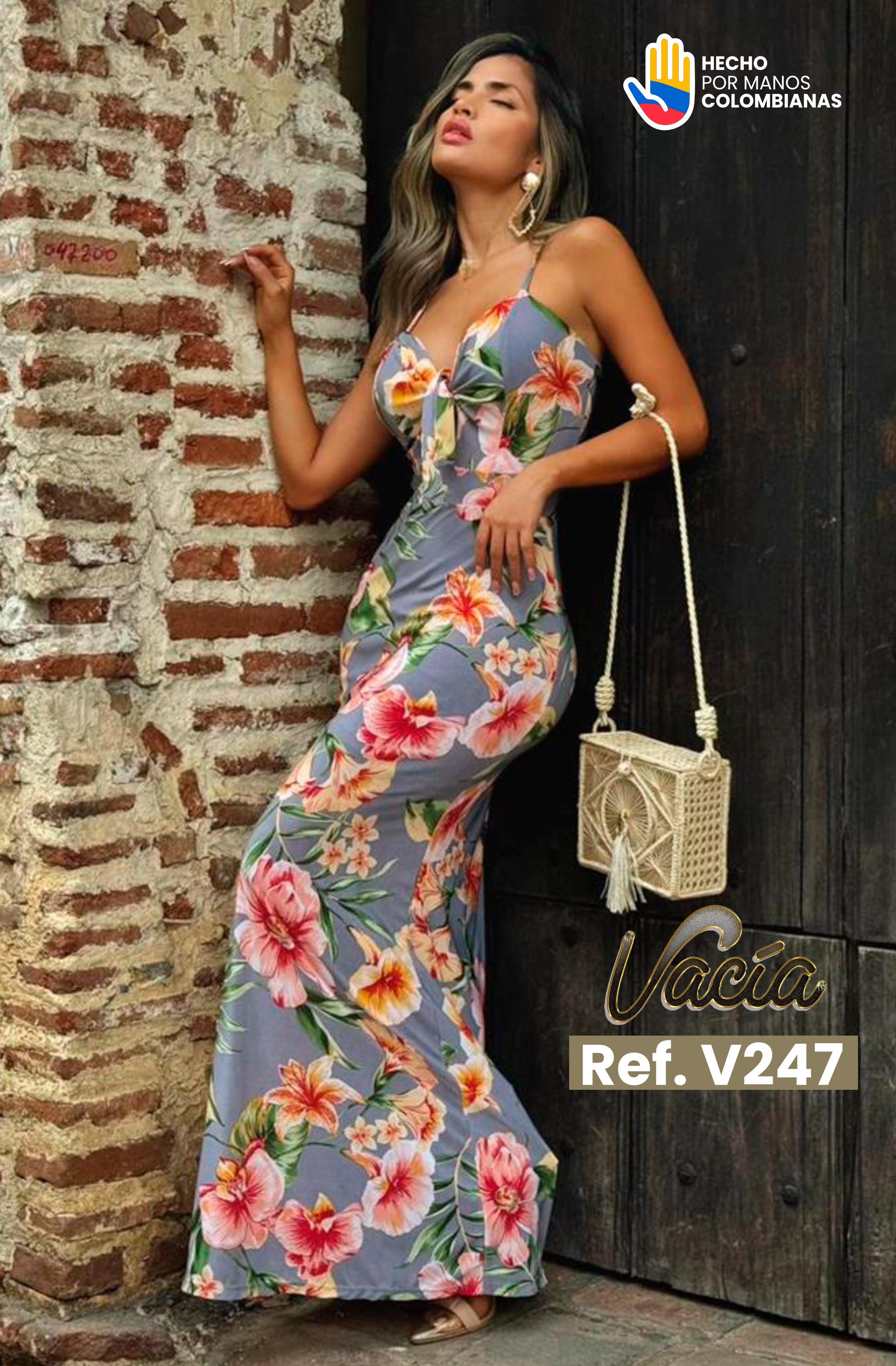 Comprar Vestido de Fiesta Largo Colombiano