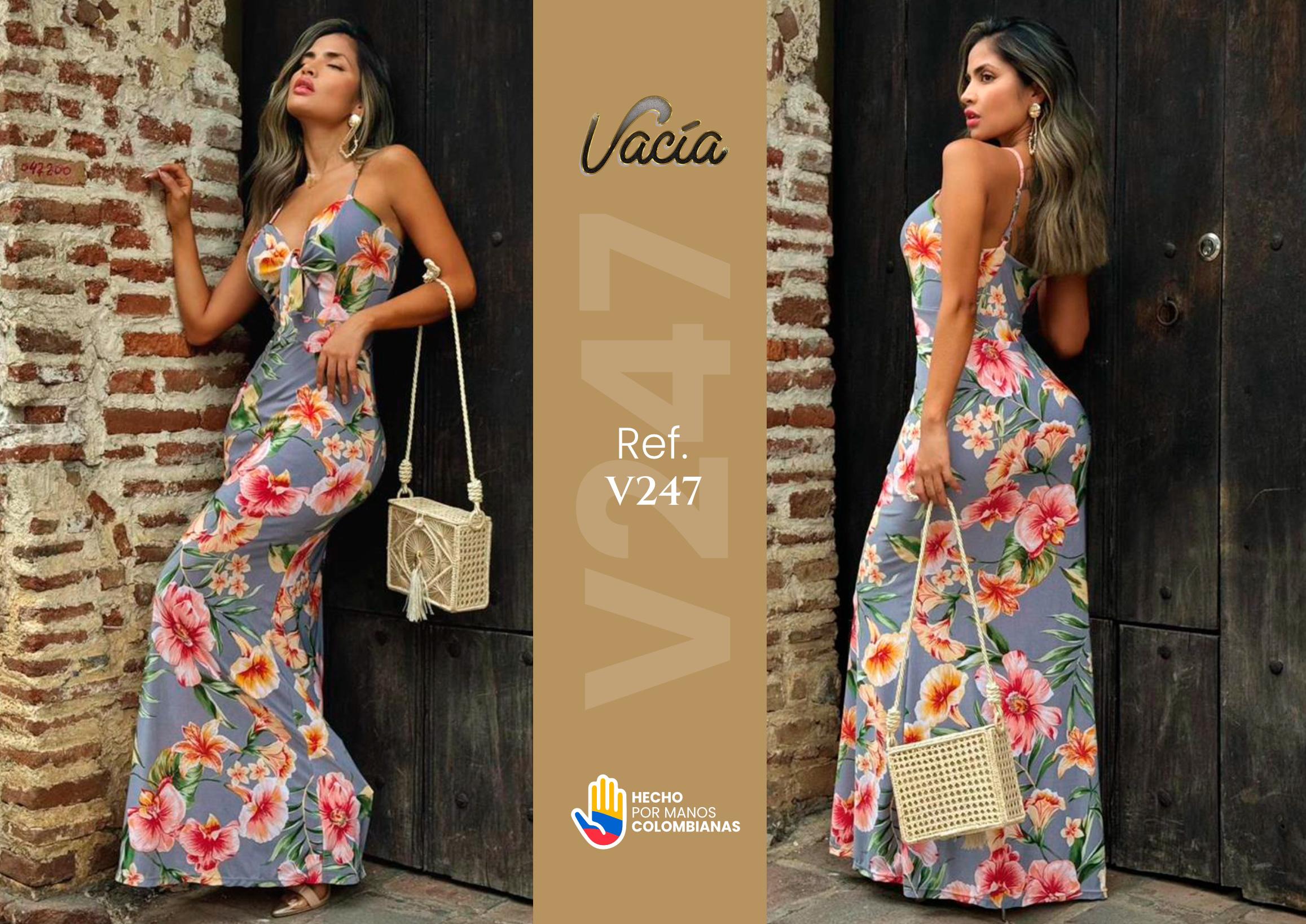 Comprar Vestido de Fiesta Largo Colombiano
