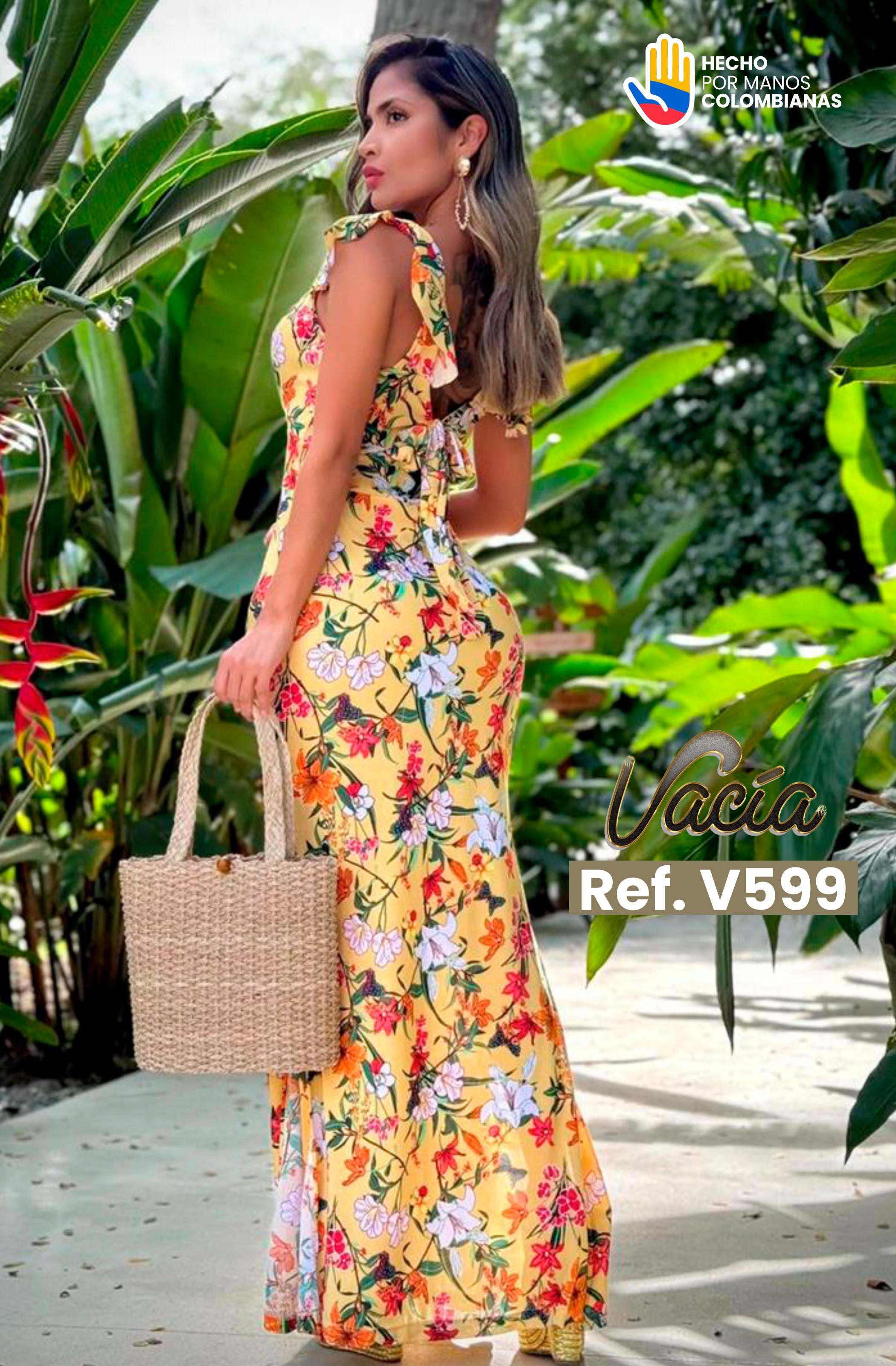 Comprar Vestido largo colombiano