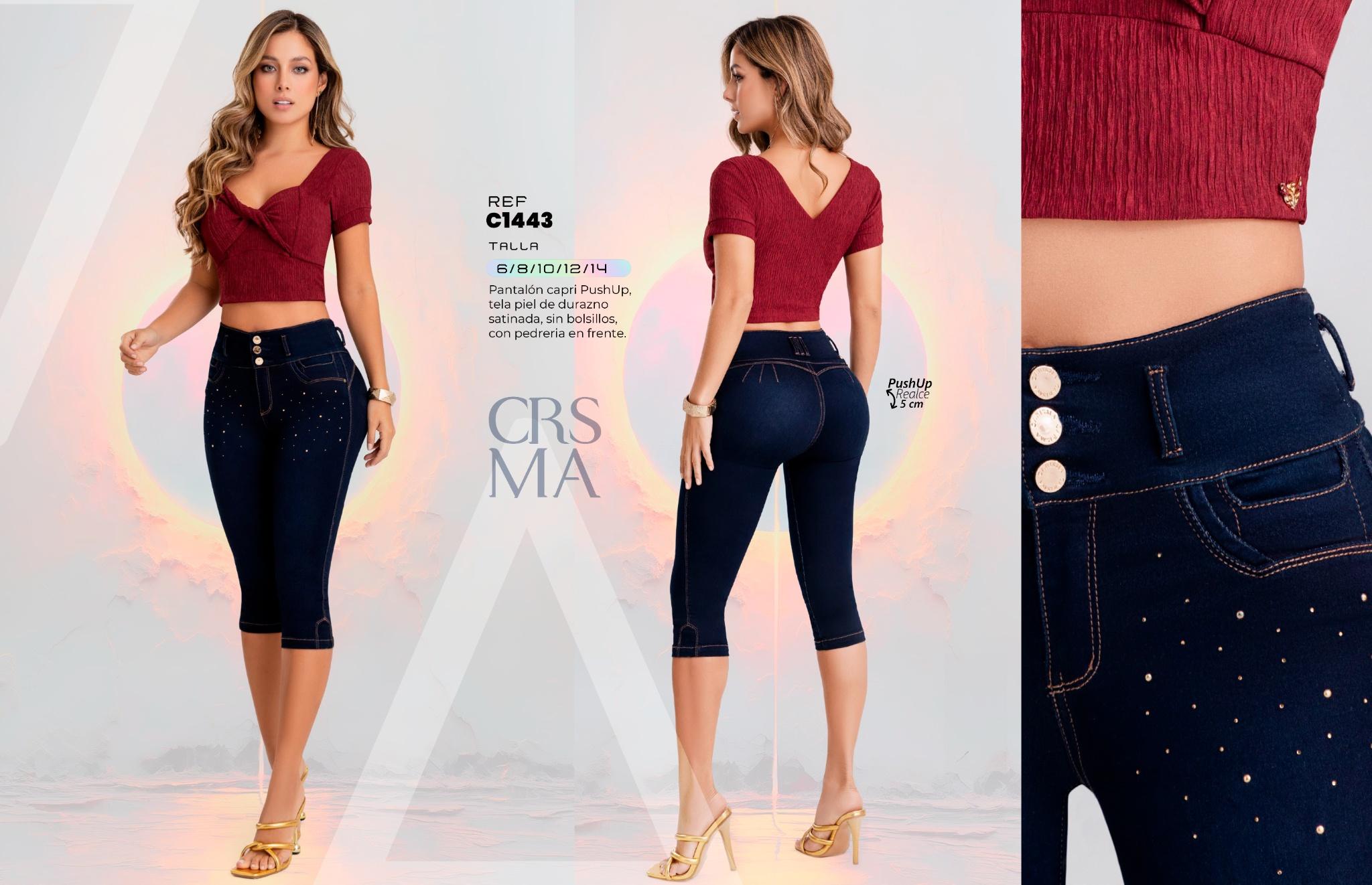 Comprar Jean Capri Colombiano Push Up