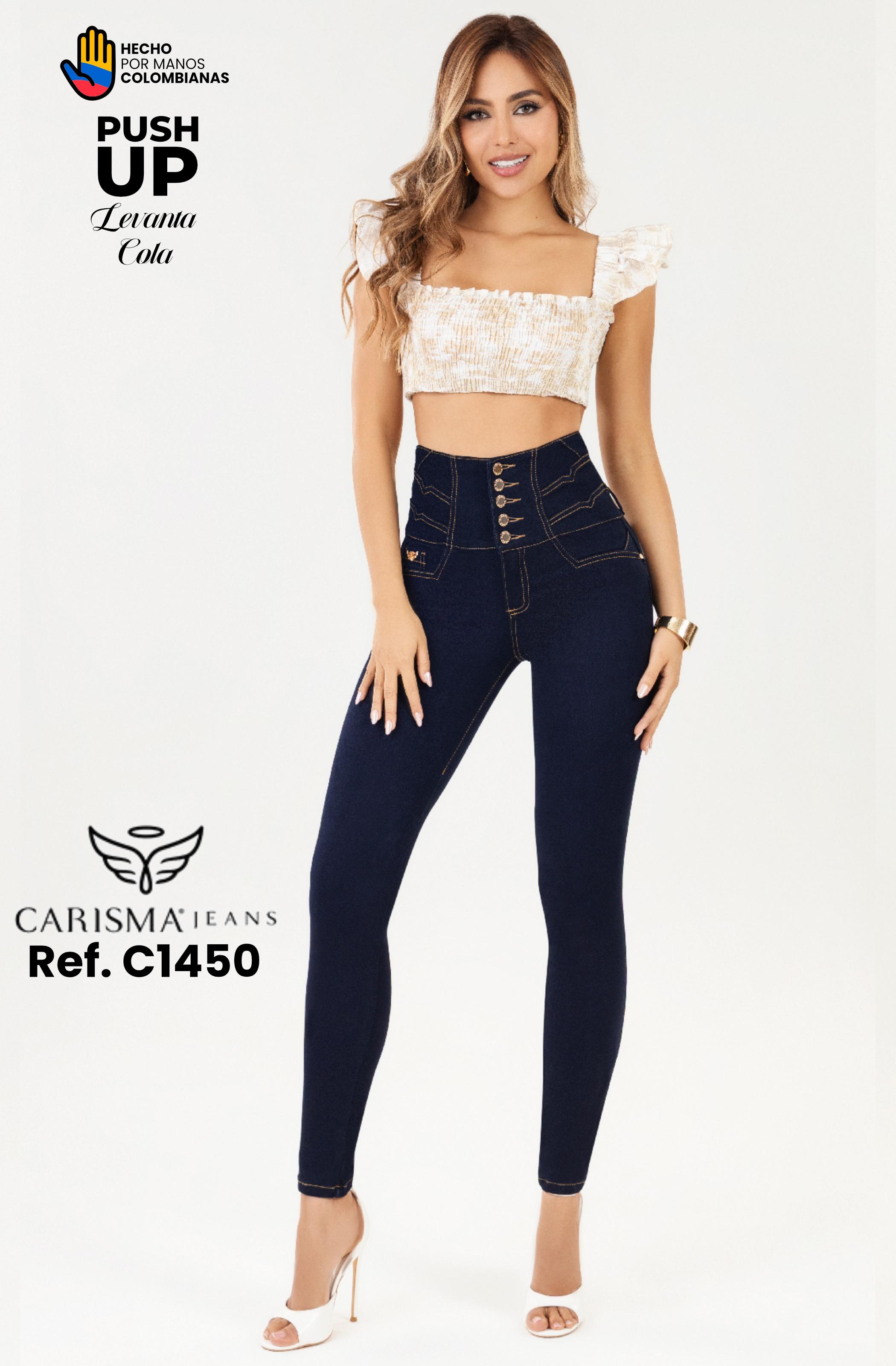 Comprar Jean Colombiano 5 Botones Realce Total
