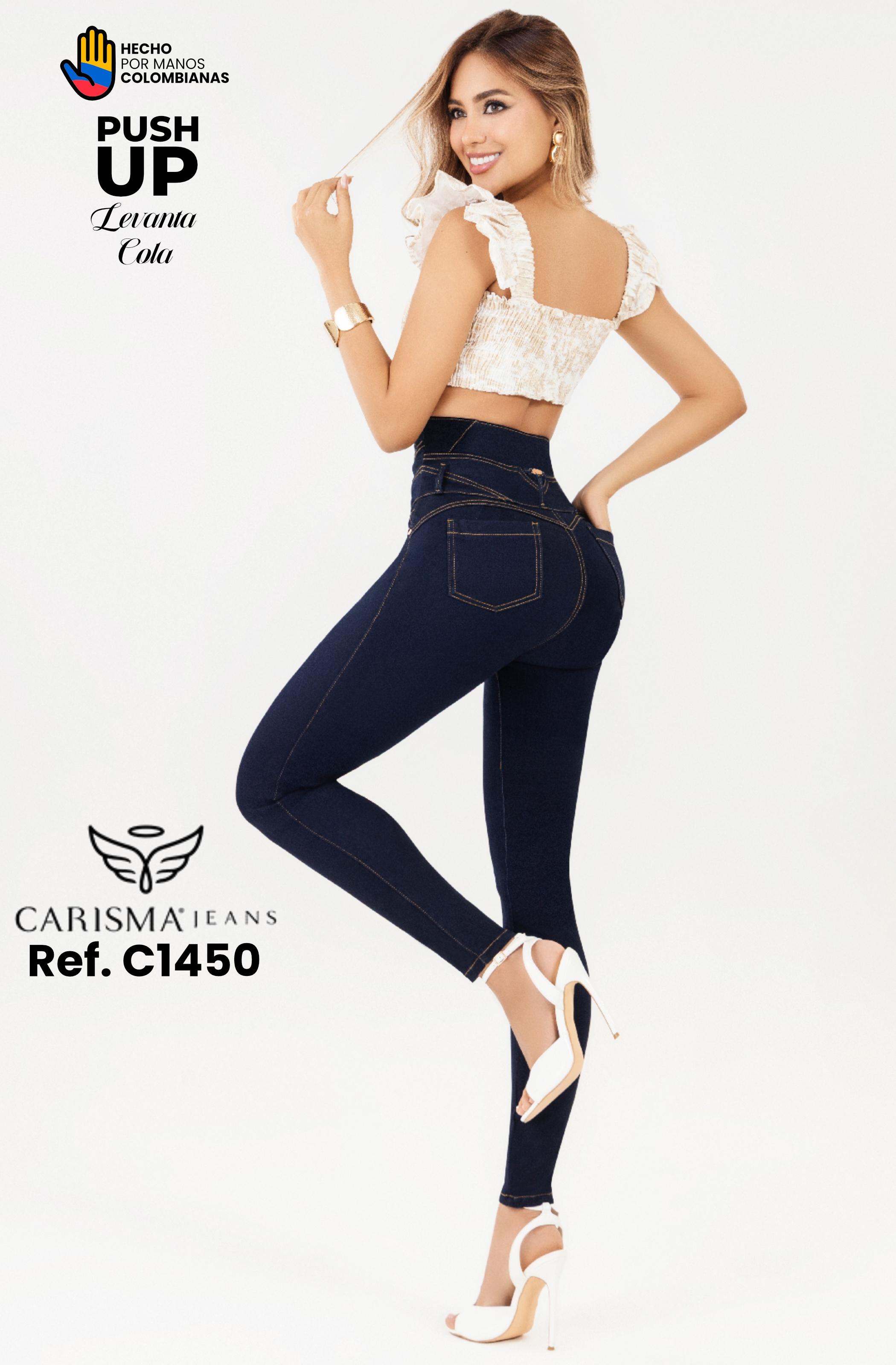 Comprar Jean Colombiano 5 Botones Realce Total