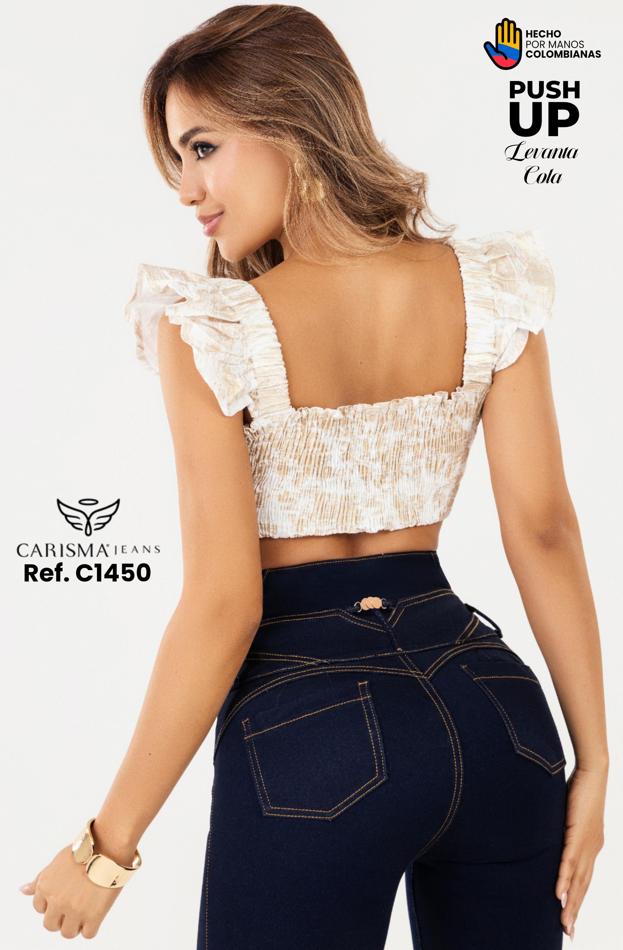 Comprar Jean Colombiano 5 Botones Realce Total