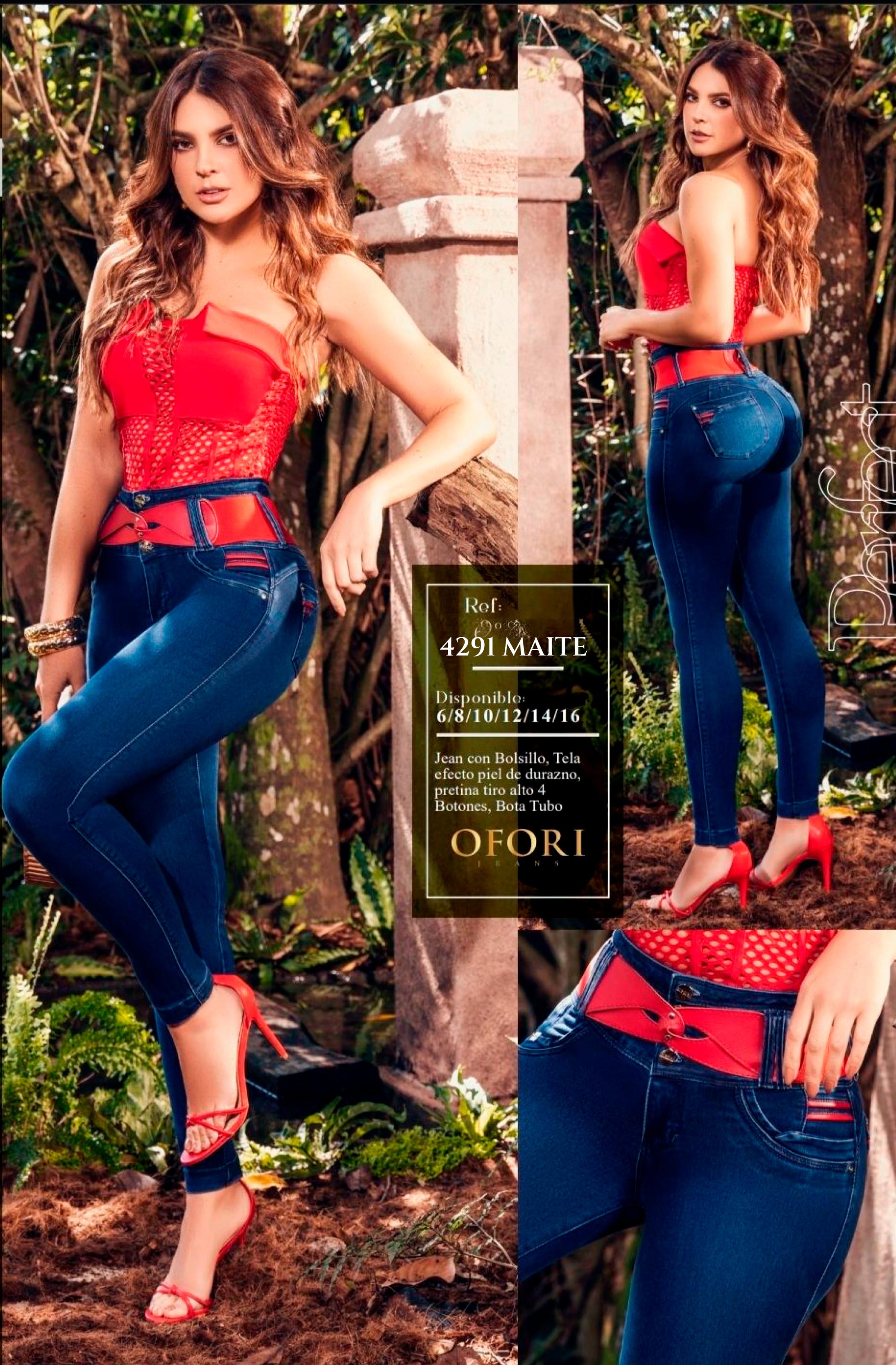 Comprar Jean Push Up Colombiano