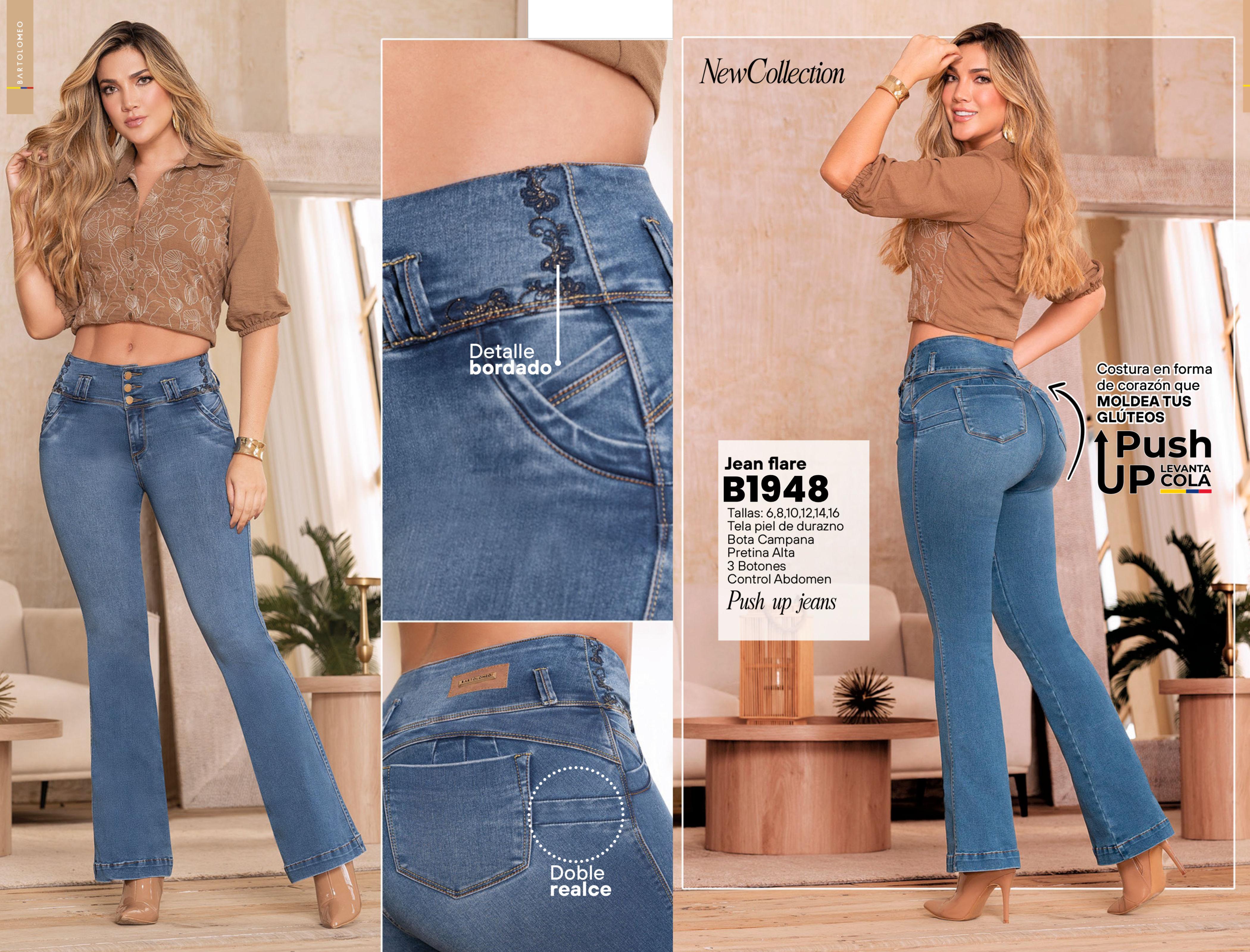 Comprar Jeans Colombiano Push Up