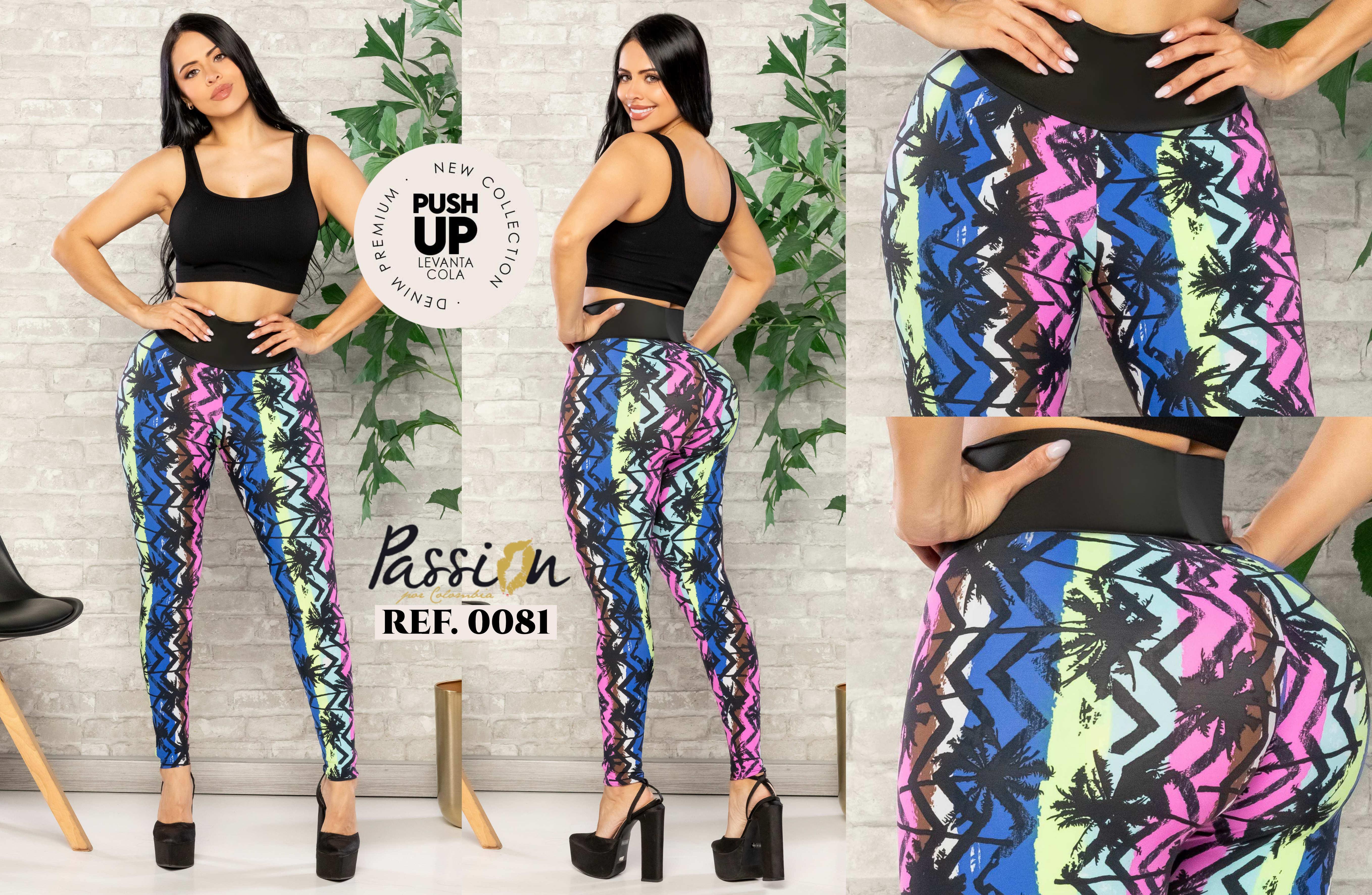Comprar LEGGINS DAMA COLOMBIANO LEVANTA COLA 