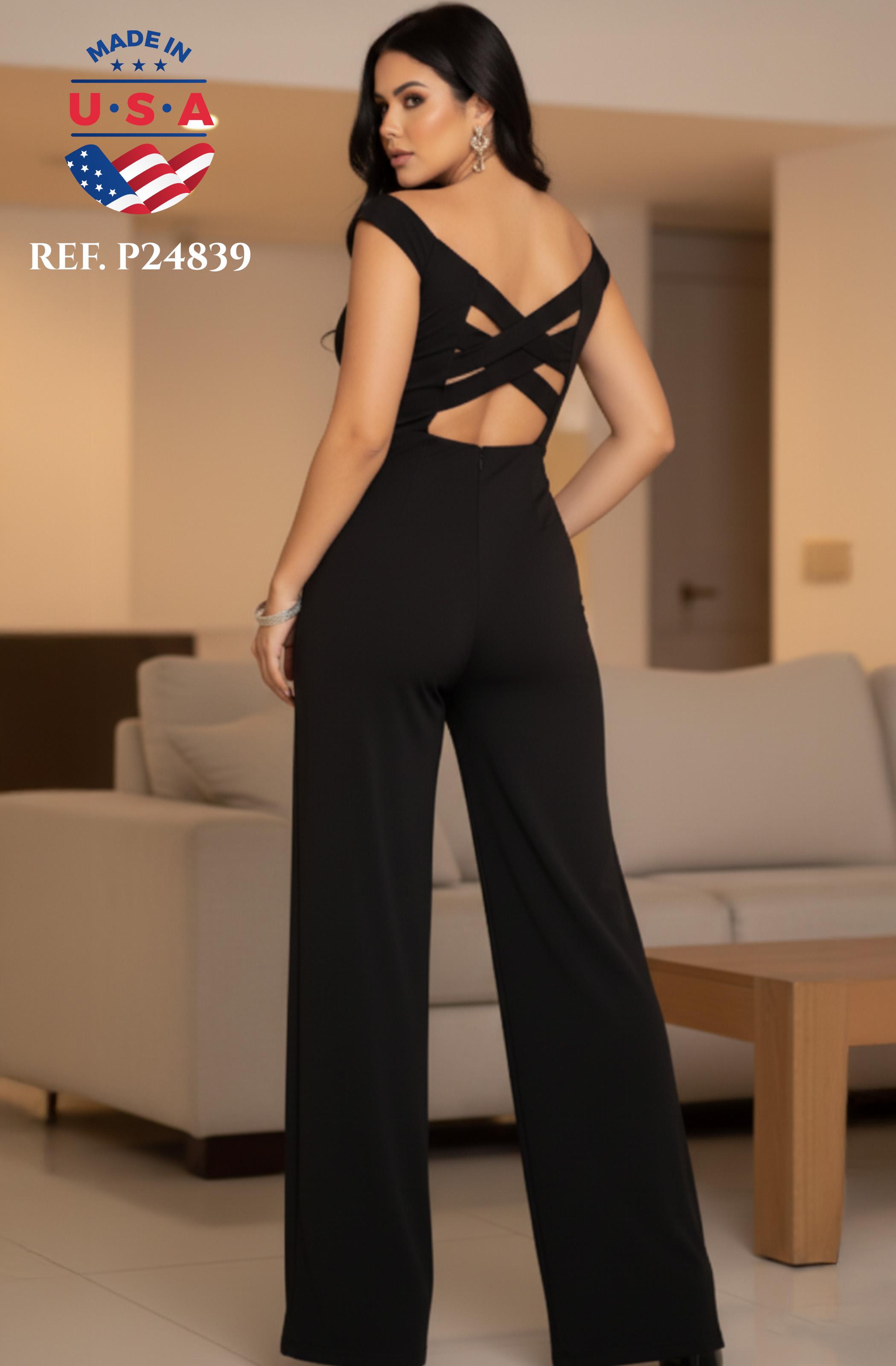 Comprar Enterizo sin Mangas con Hombros descubiertos y Diseño Hermoso en la Espalda