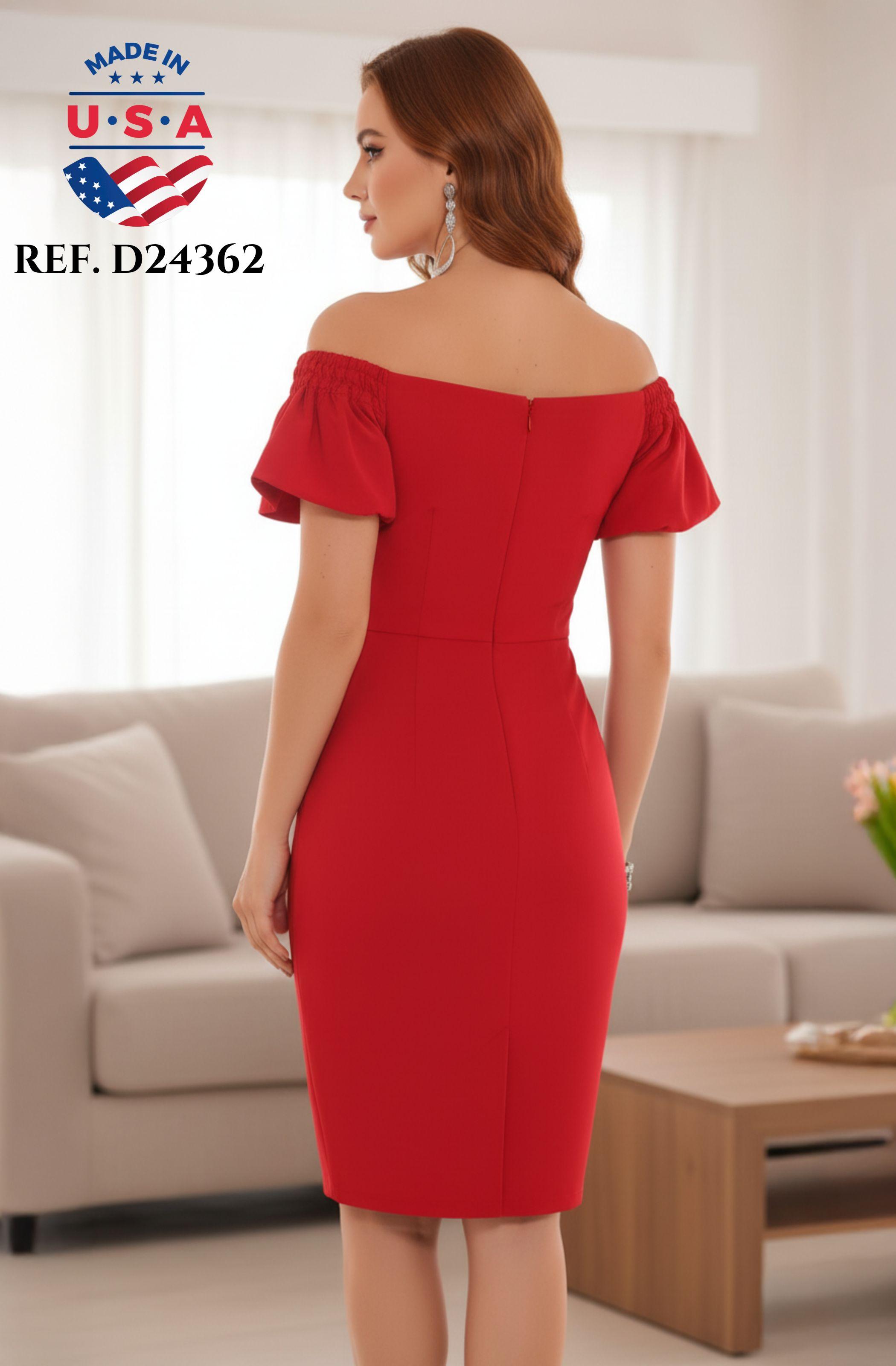 Comprar Hermoso Vestido Descotado de Fiesta