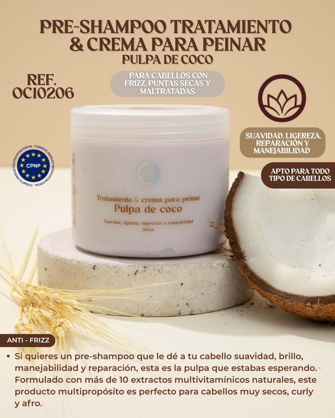 Comprar Pre-Shampoo pulpa de coco