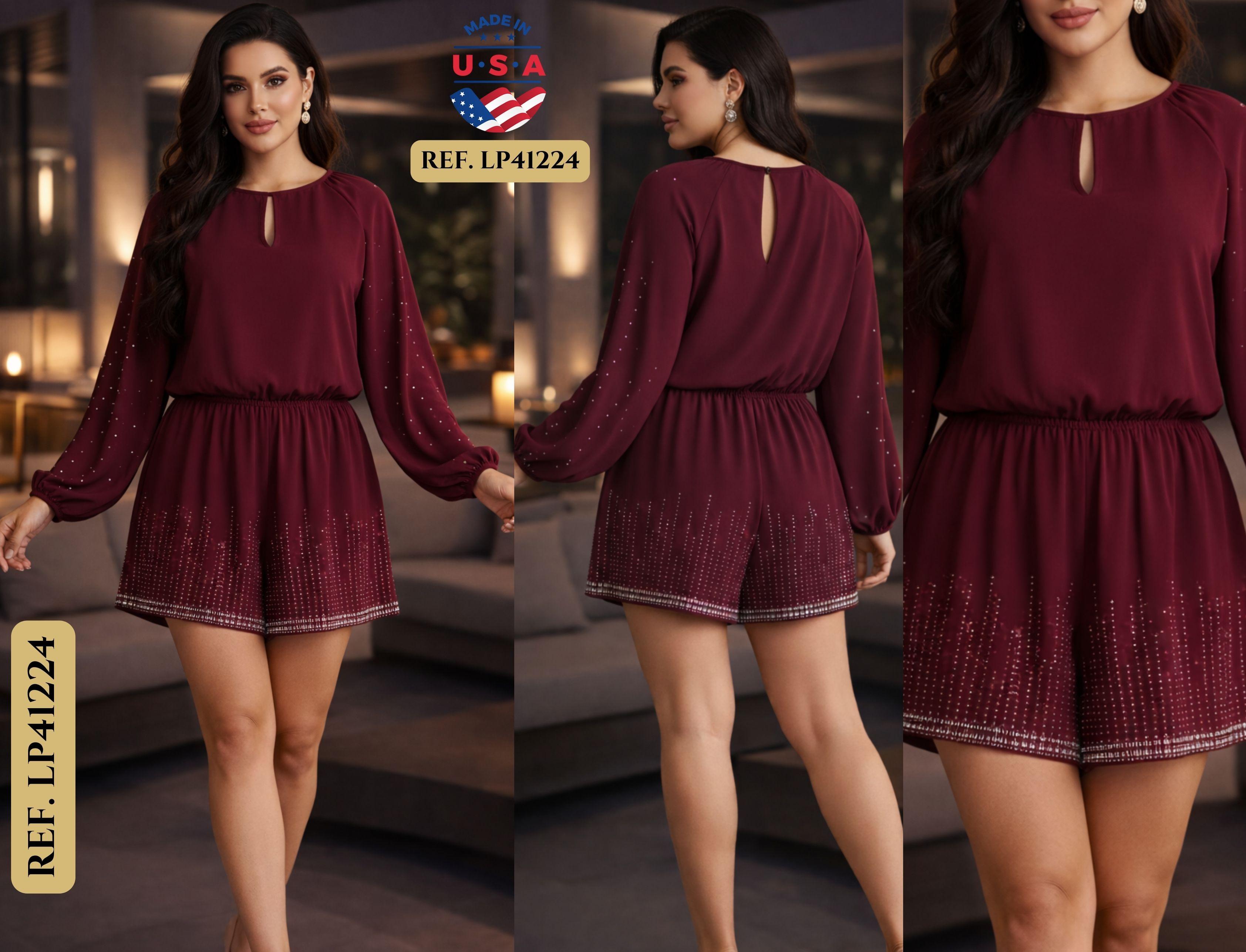 Comprar ENTERIZO CORTO MANGA LARGA 