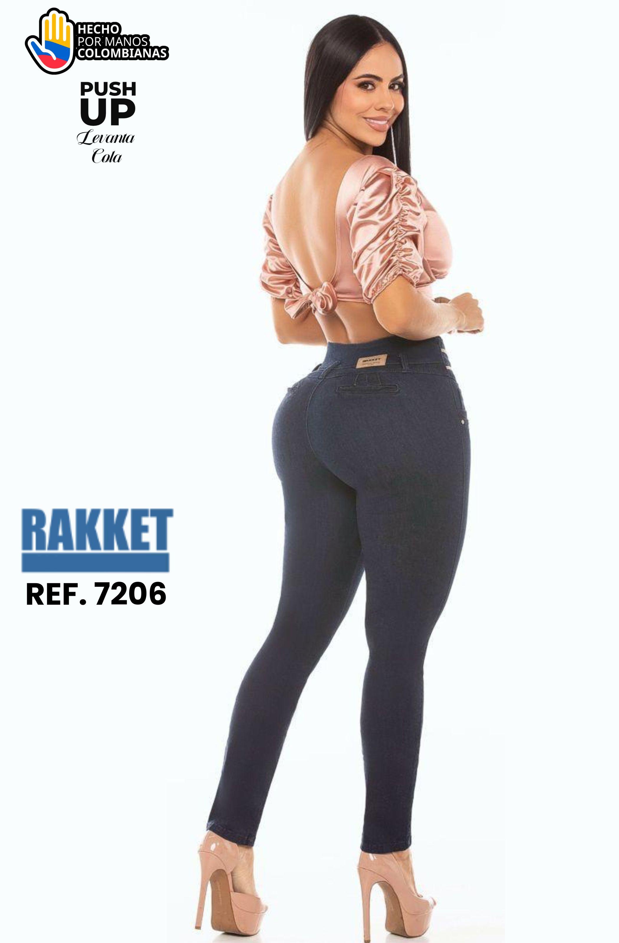 Comprar Jean Push Up sin Bolsillos