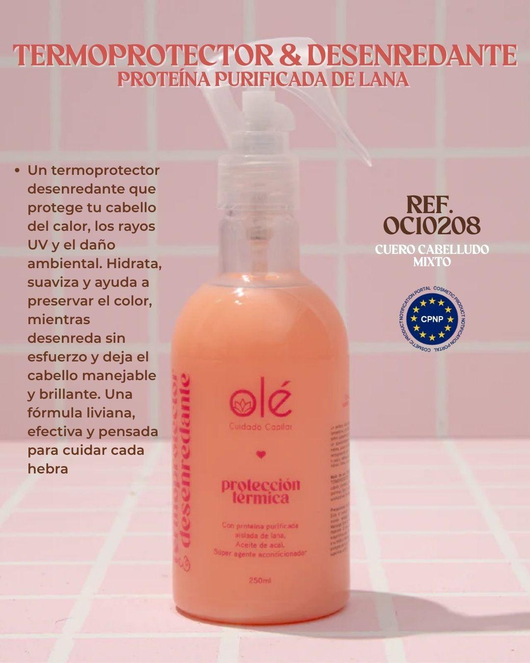 Comprar Termoprotector & desenredante proteína purificada de lana 