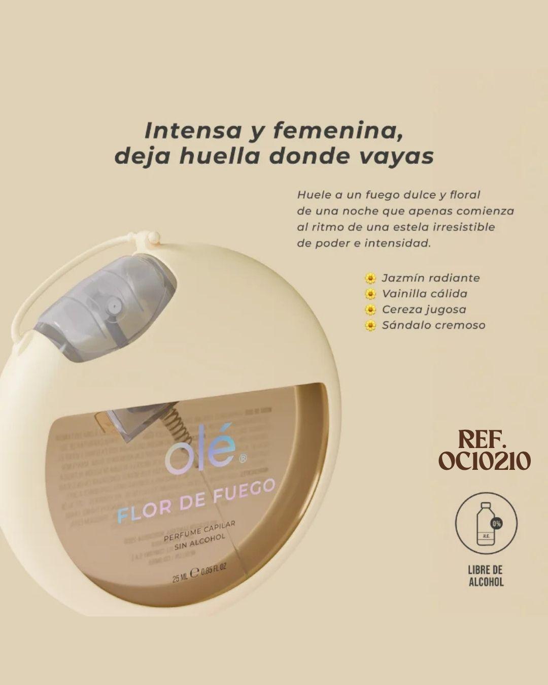 Comprar Perfume capilar sin alcohol Fragancia Flor de Fuego
