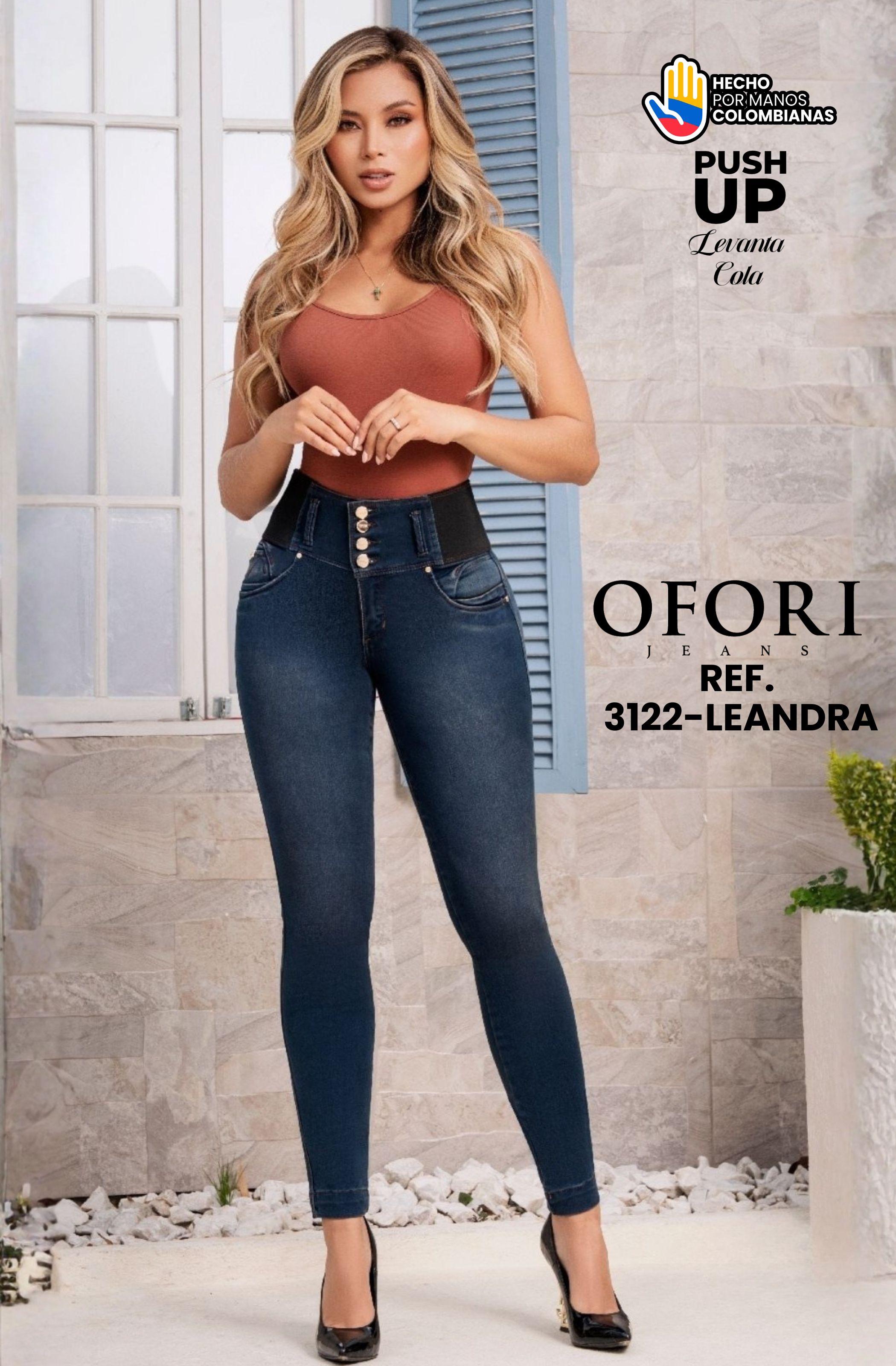 Comprar Jean Colombiano sin Bolsillos Push Up