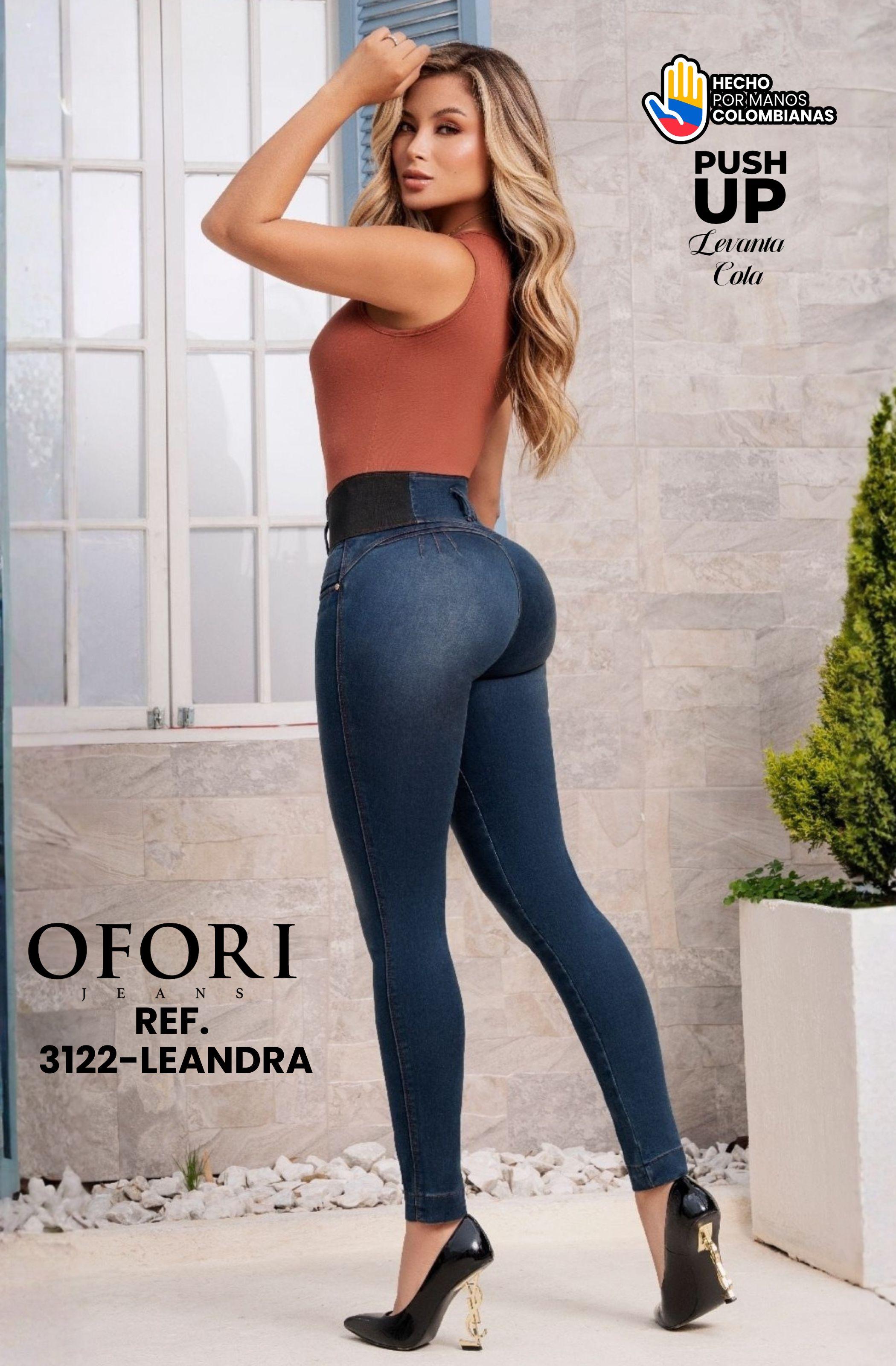 Comprar Jean Colombiano sin Bolsillos Push Up