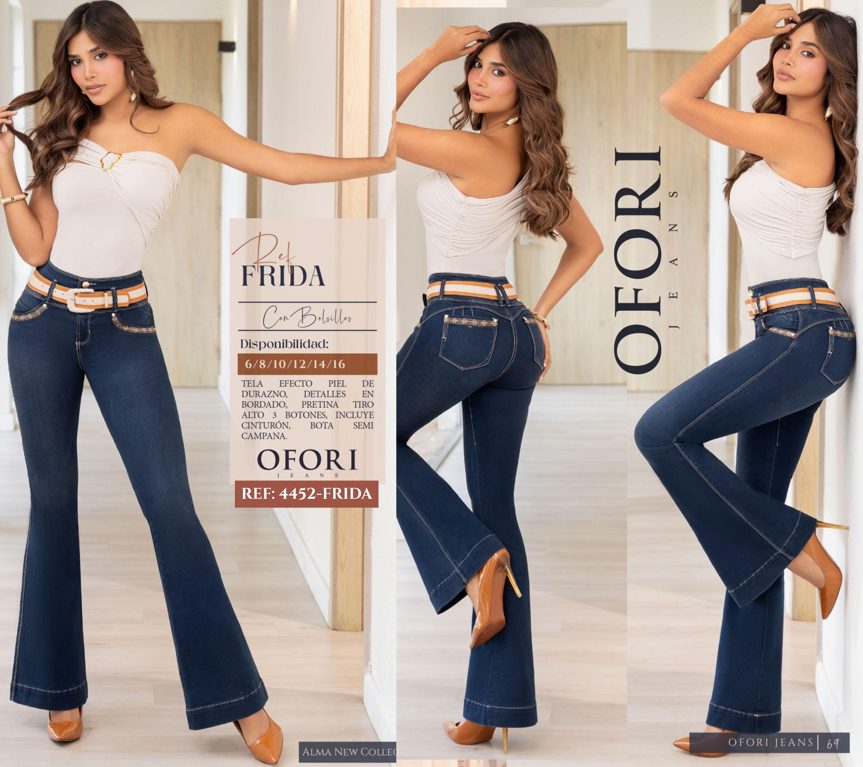 Comprar Jean Colombiano con Bolsillos Push Up